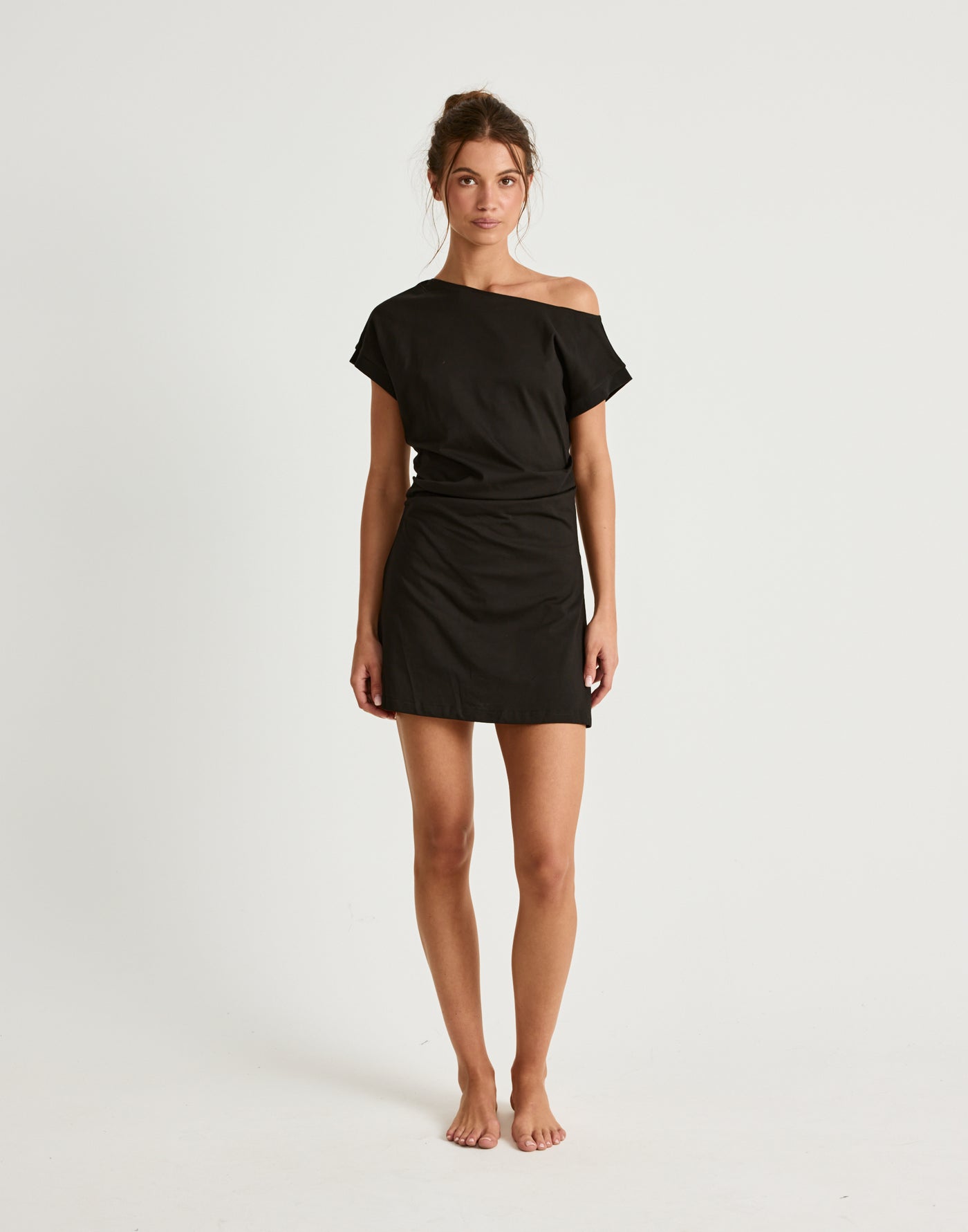  - Women's Dress - Charcoal Clothing