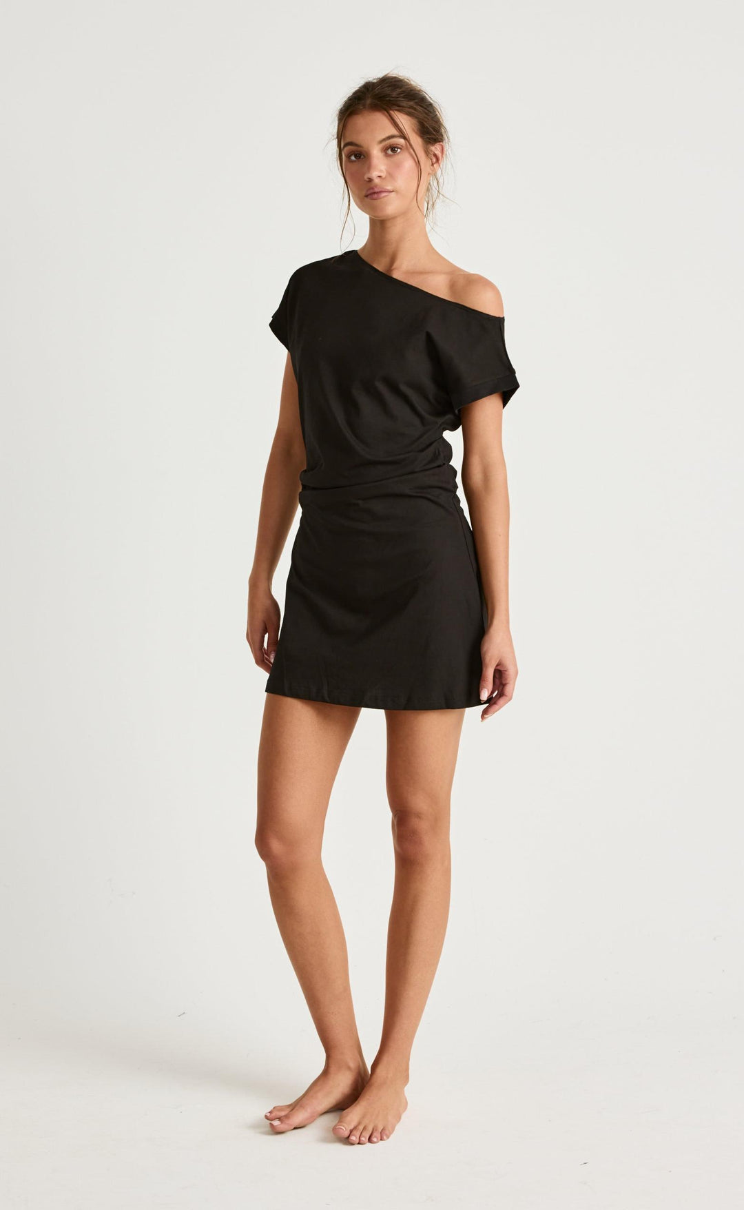 black mini dress australia Heychic Clara Black Corset Mini Dress, AU 12