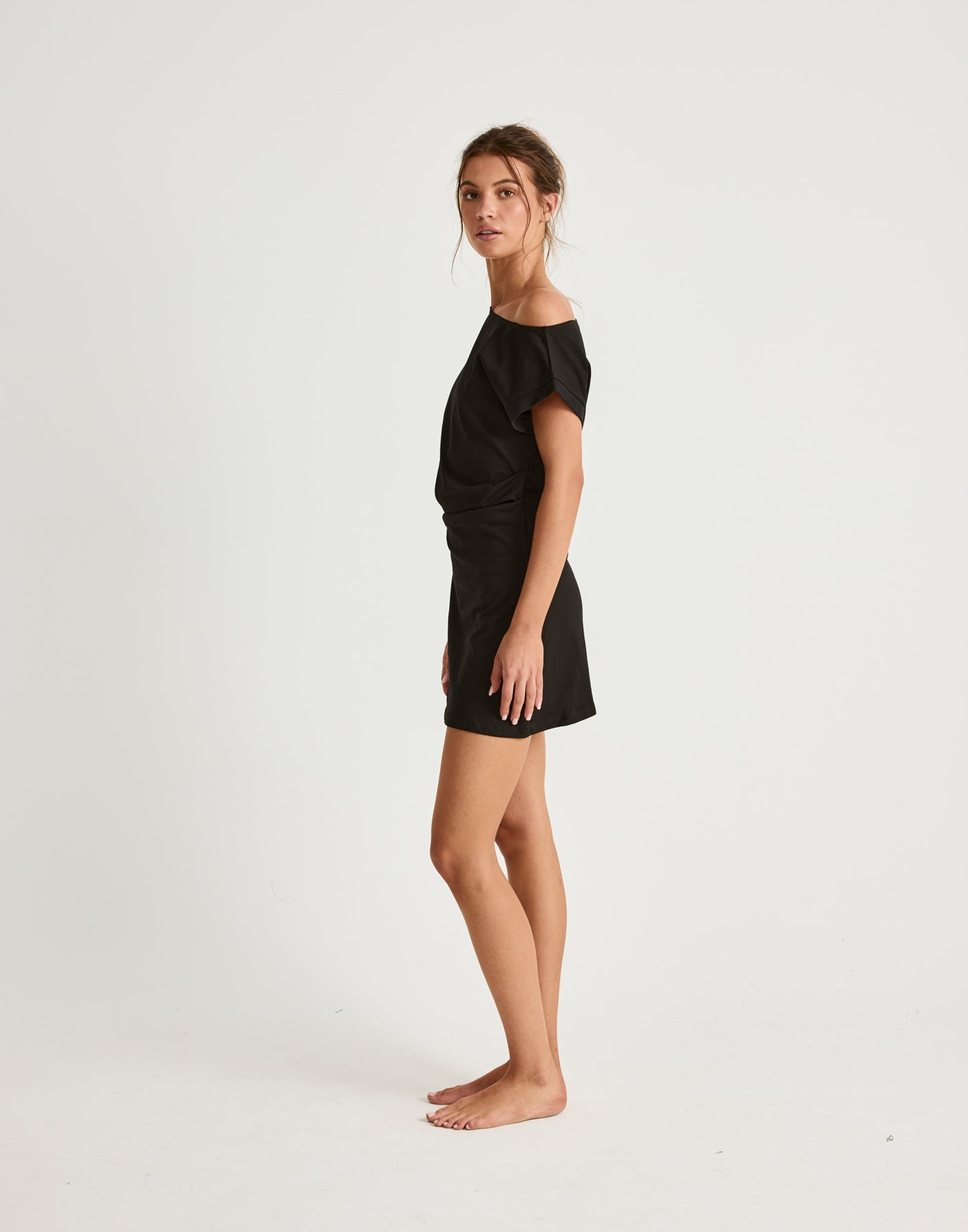  - Women's Dress - Charcoal Clothing