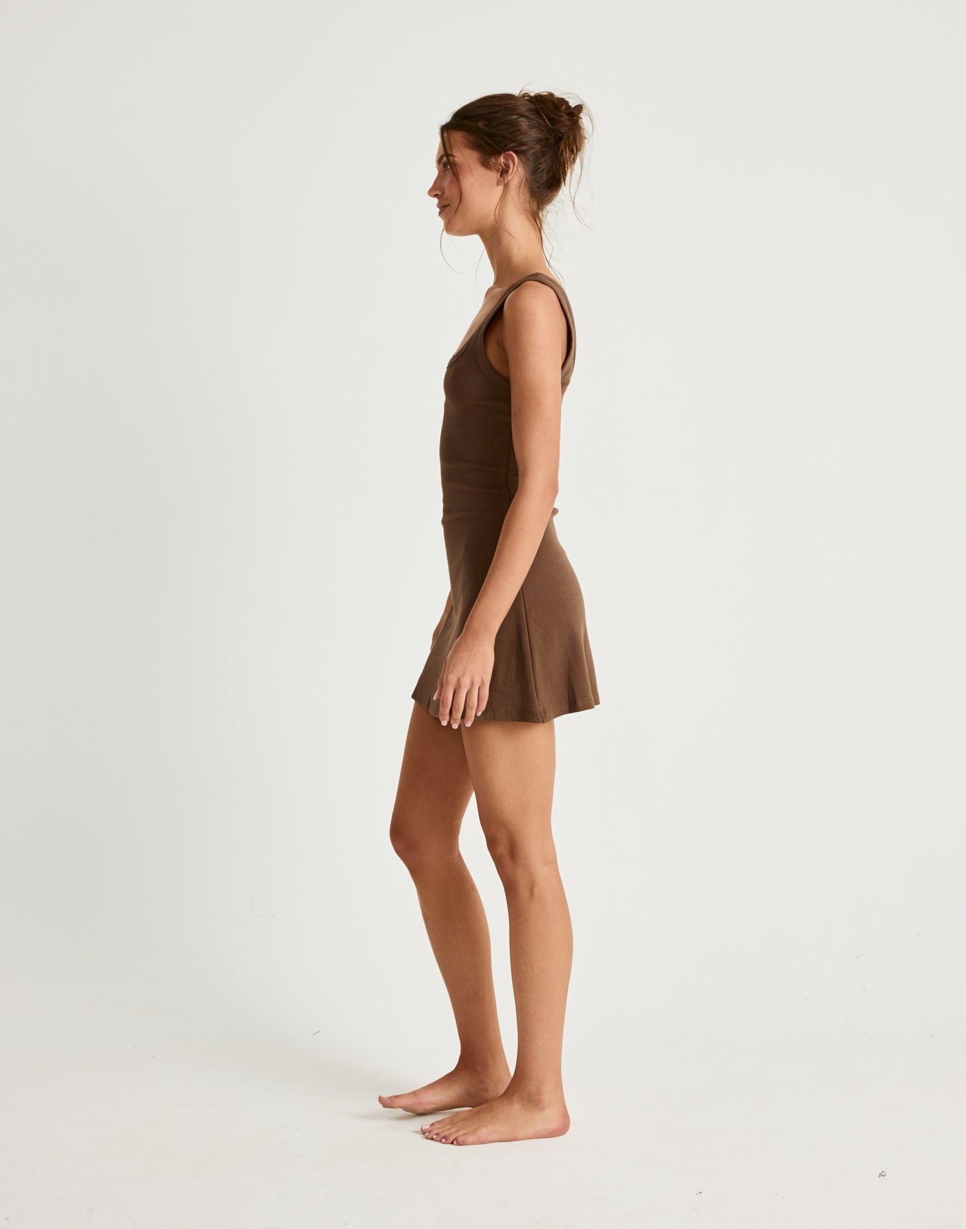  - Women's Dress - Charcoal Clothing