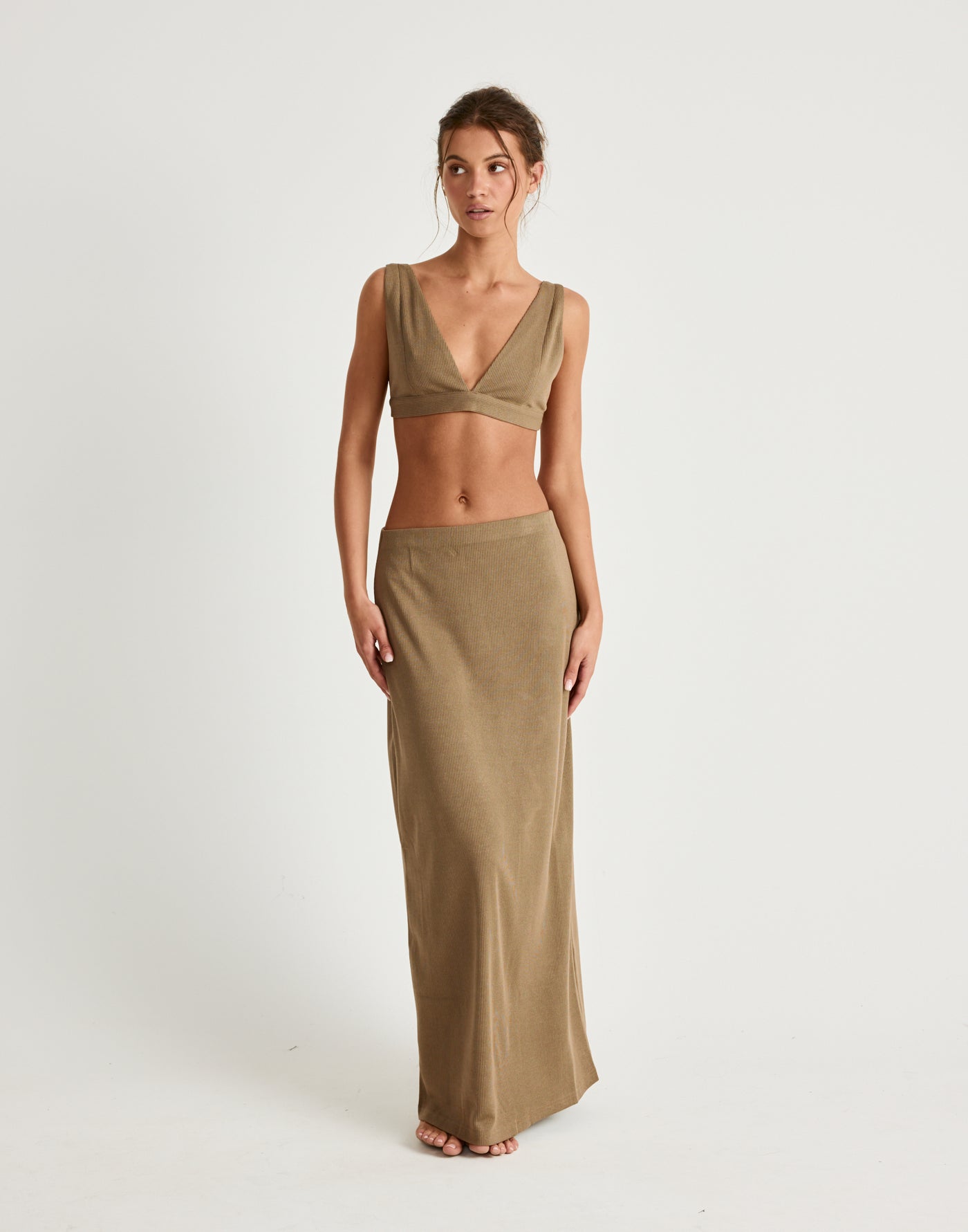  - Women's Skirt - Charcoal Clothing