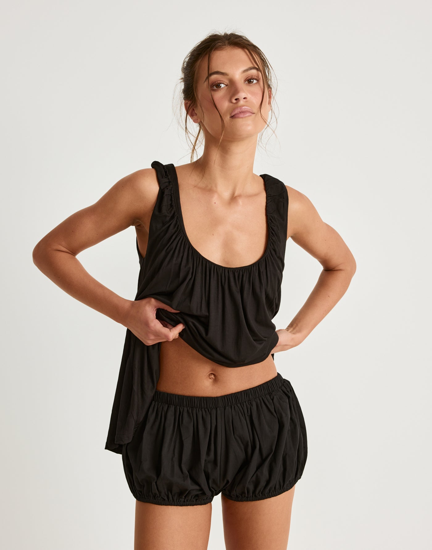  - Women's Bottoms - Charcoal Clothing