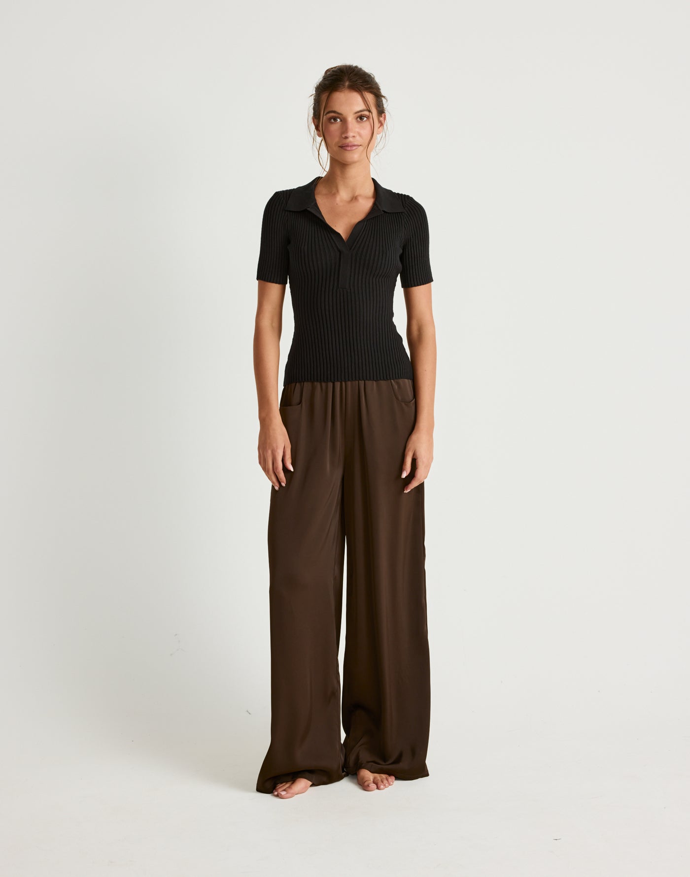  - Women's Top - Charcoal Clothing