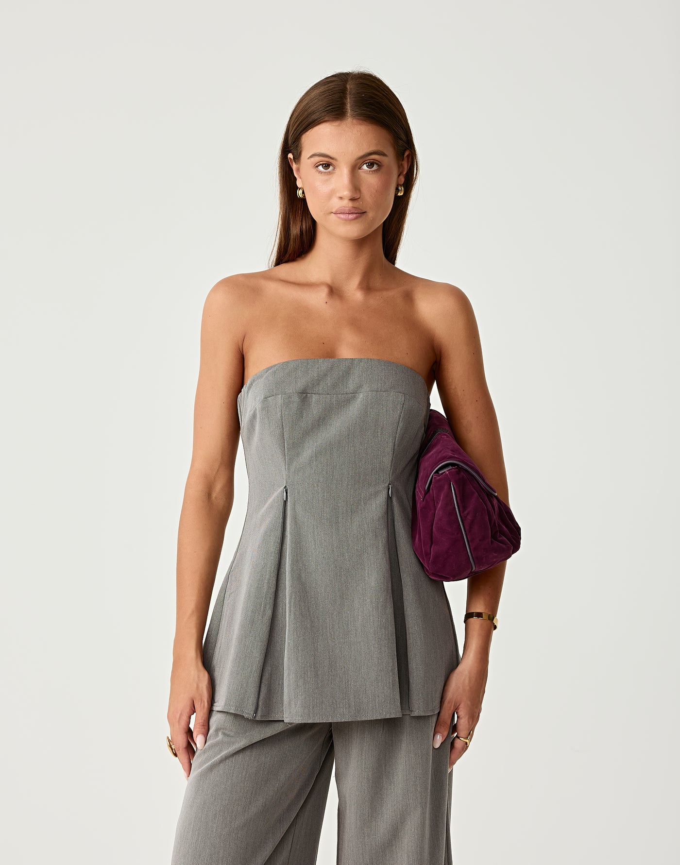  - Women's Top - Charcoal Clothing