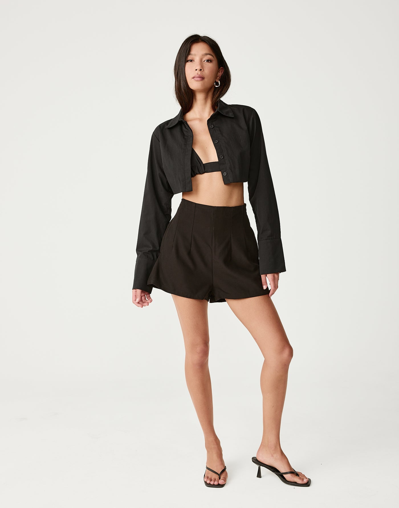  - Women's Shorts - Charcoal Clothing