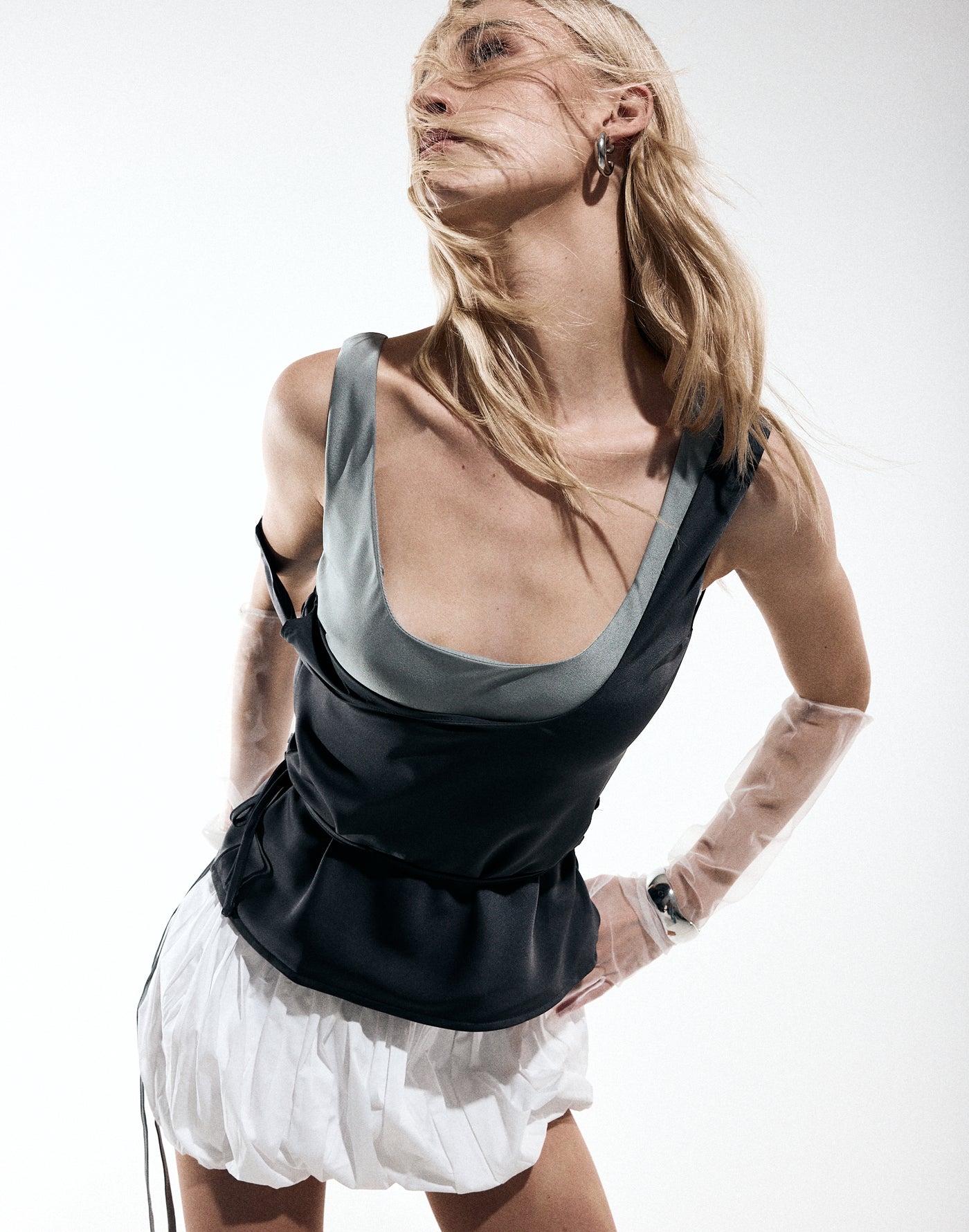  - Women's Top - Charcoal Clothing