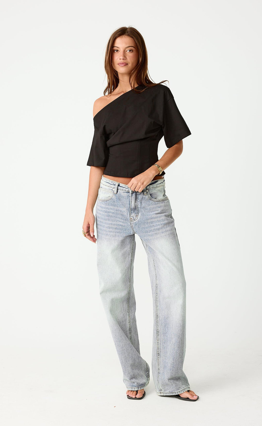 Kiran Top (Black) – CHARCOAL