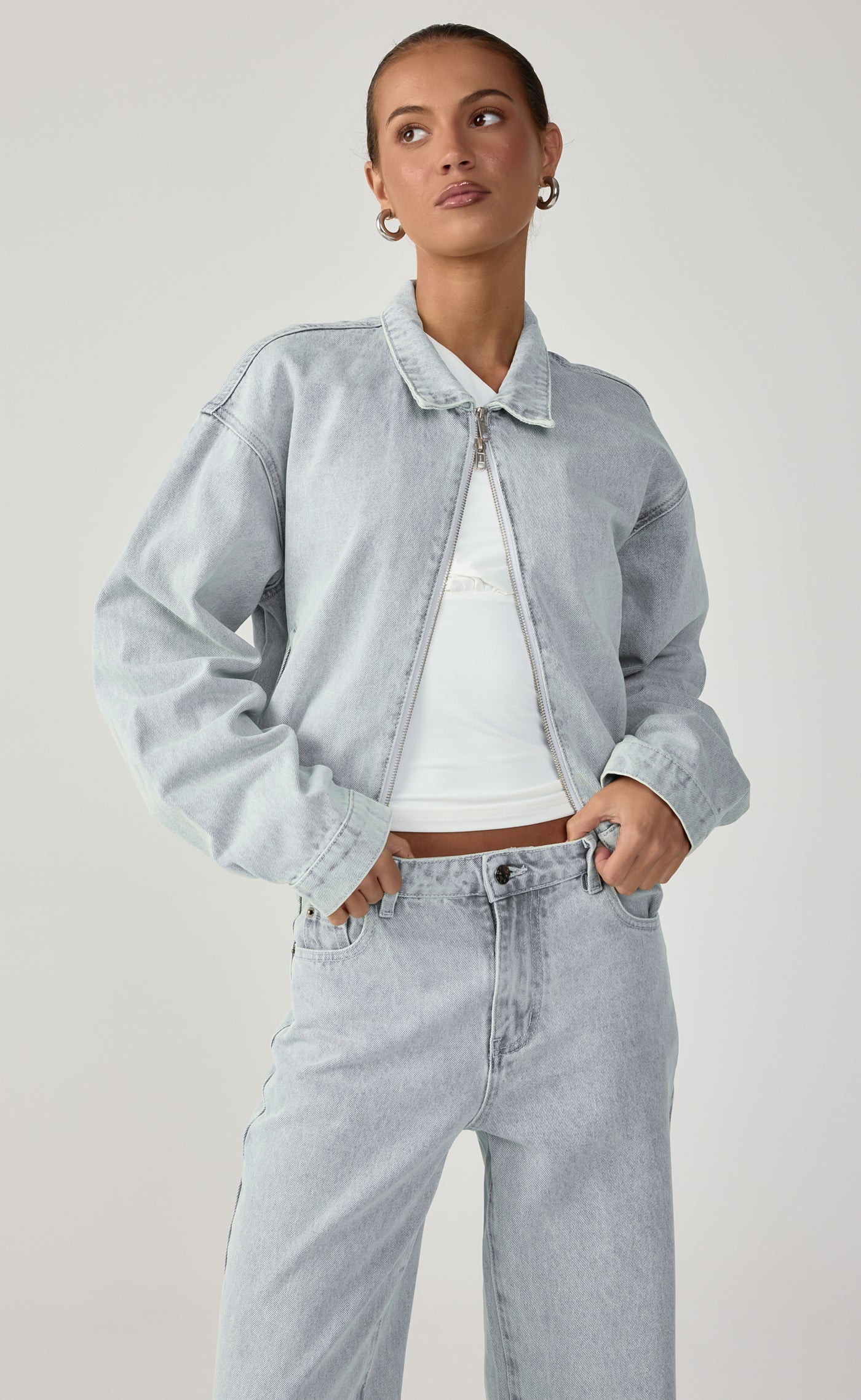 Kace Jacket (Pale Vintage) – CHARCOAL