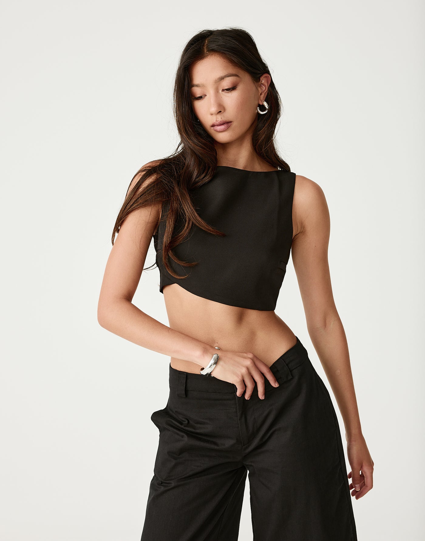  - Women's Top - Charcoal Clothing