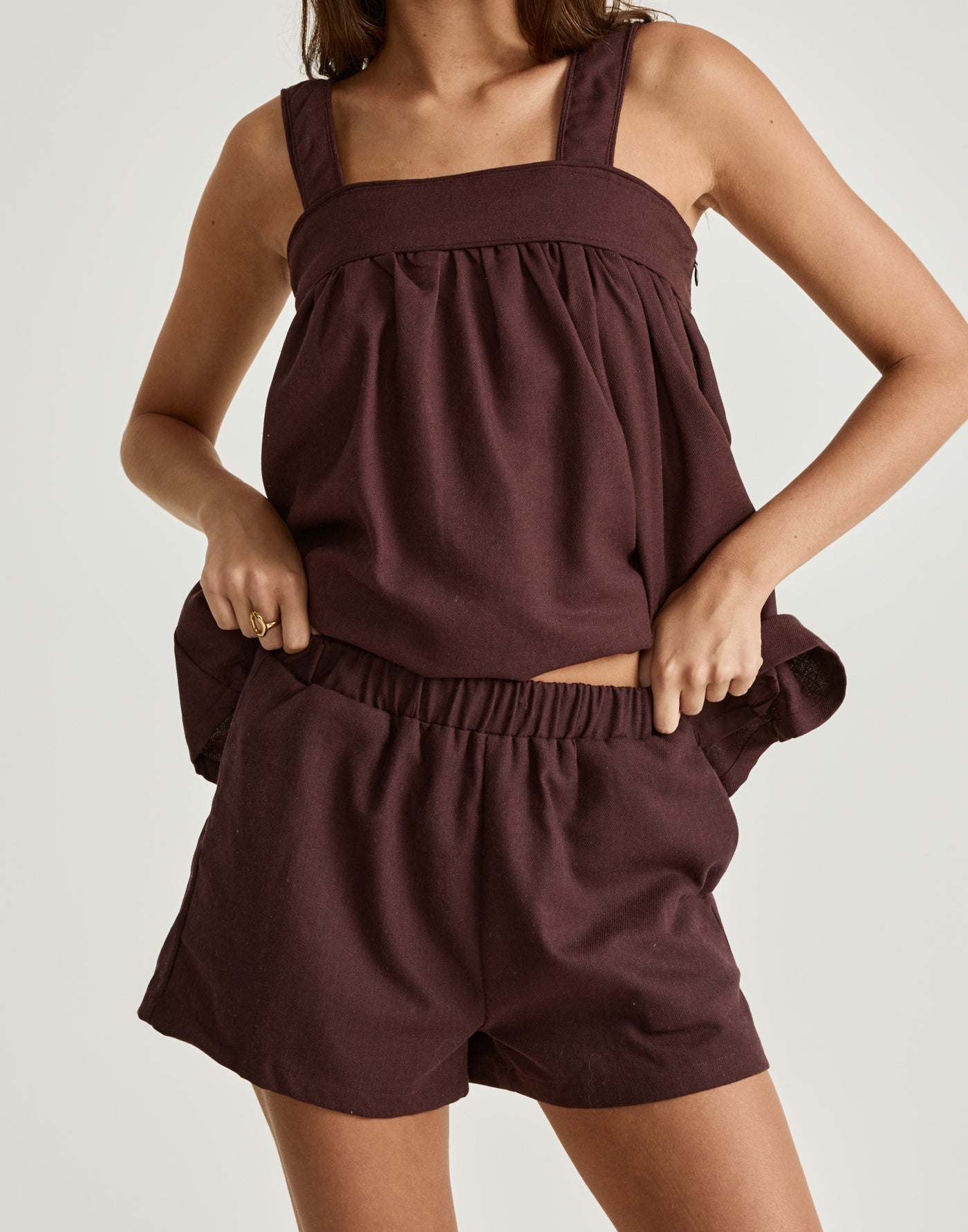  - Women's Shorts - Charcoal Clothing