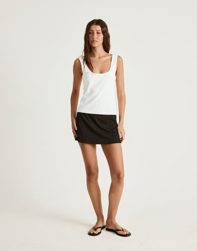  - Women's Skirt - Charcoal Clothing