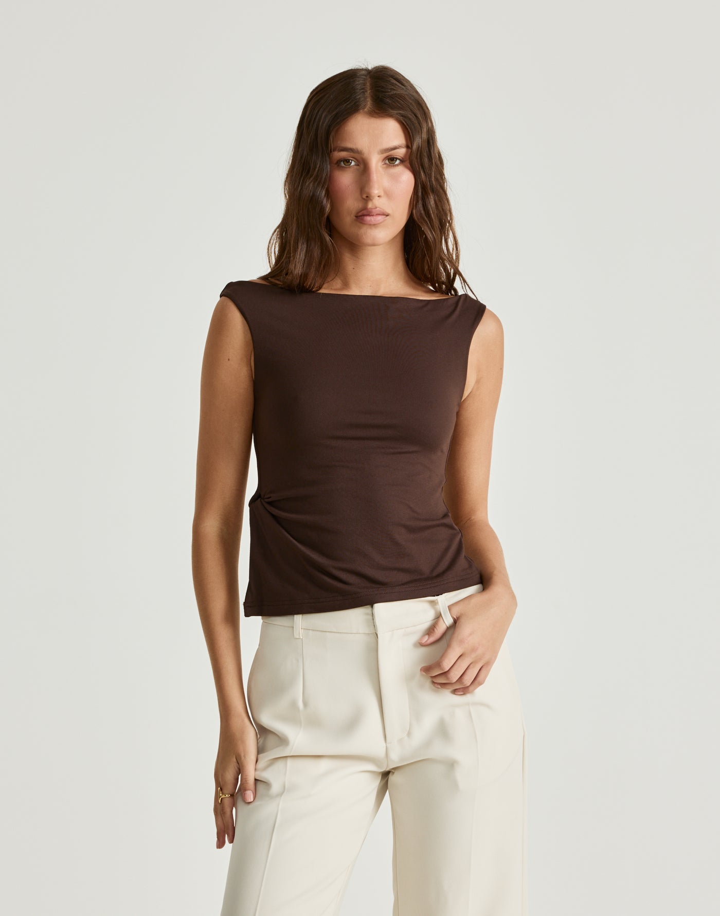  - Women's Top - Charcoal Clothing