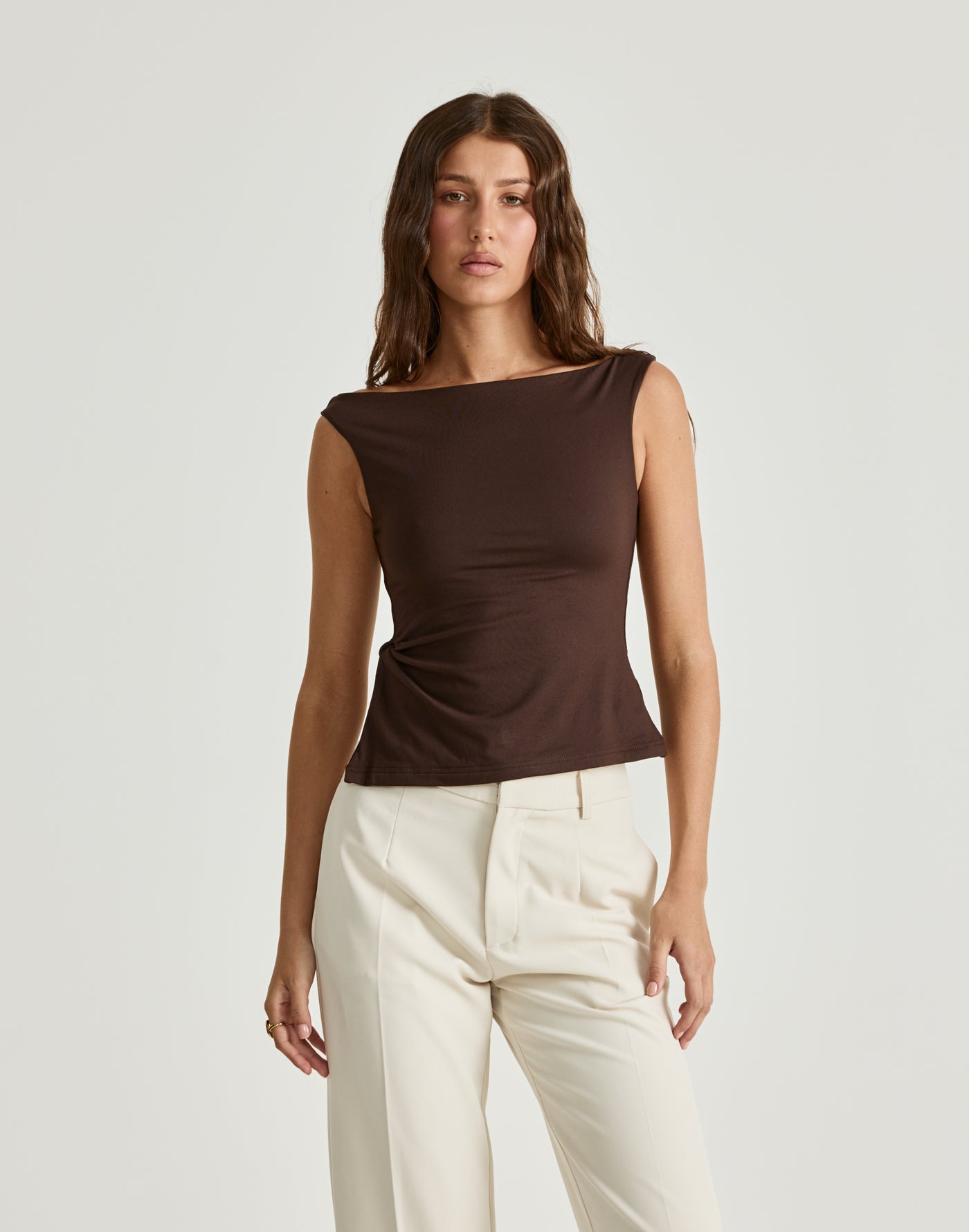  - Women's Top - Charcoal Clothing