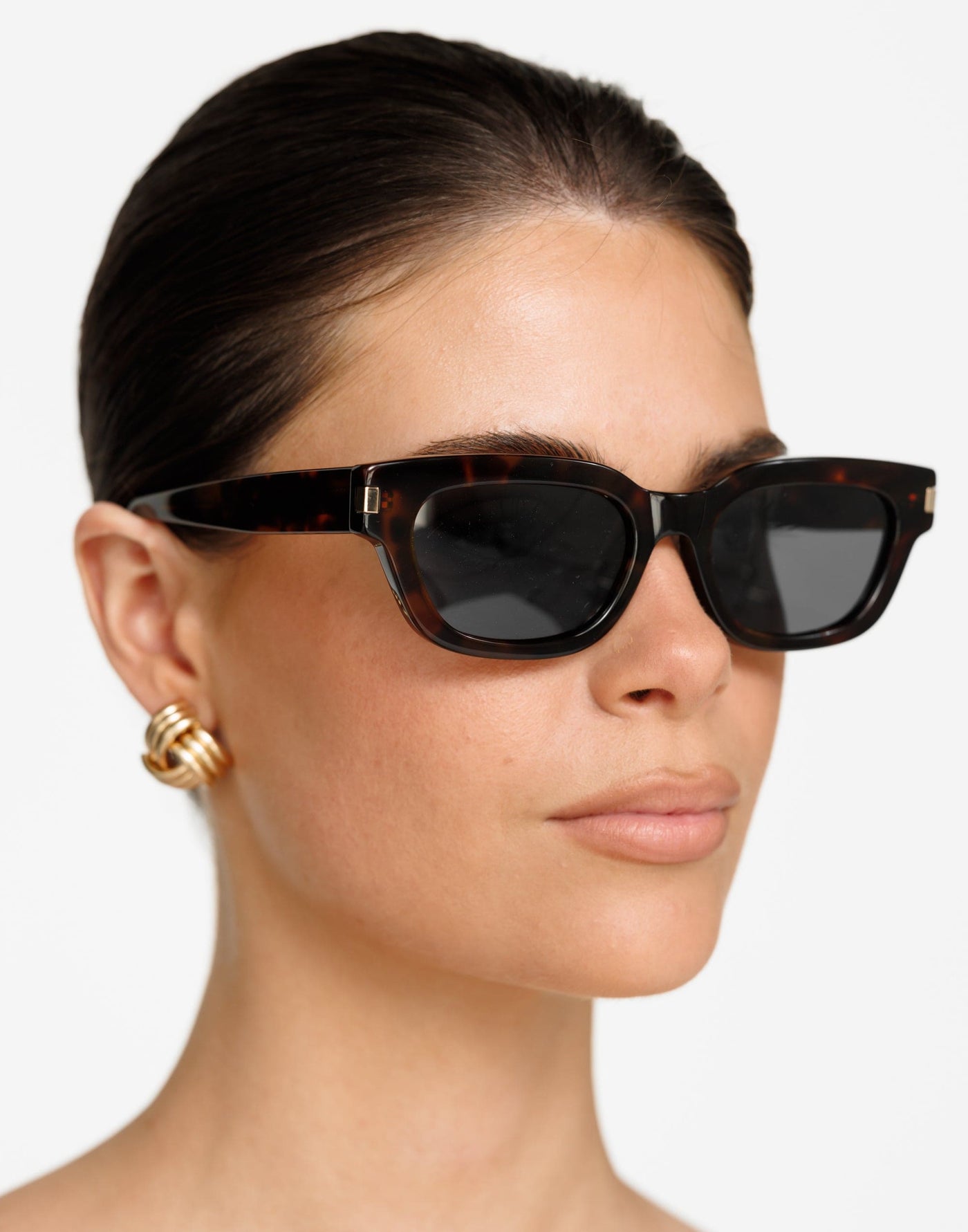 The Deyn Sunglasses (Havana) - By Banb - - Women's Accessories - Charcoal Clothing