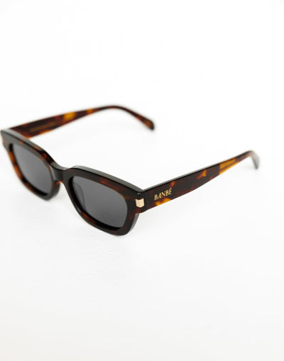 The Deyn Sunglasses (Havana) - By Banb - - Women's Accessories - Charcoal Clothing