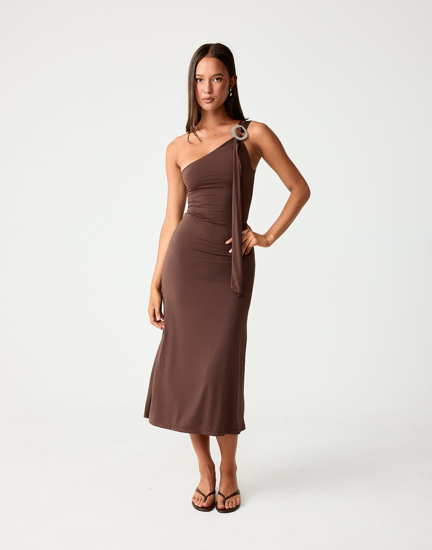  - Women's Dress - Charcoal Clothing