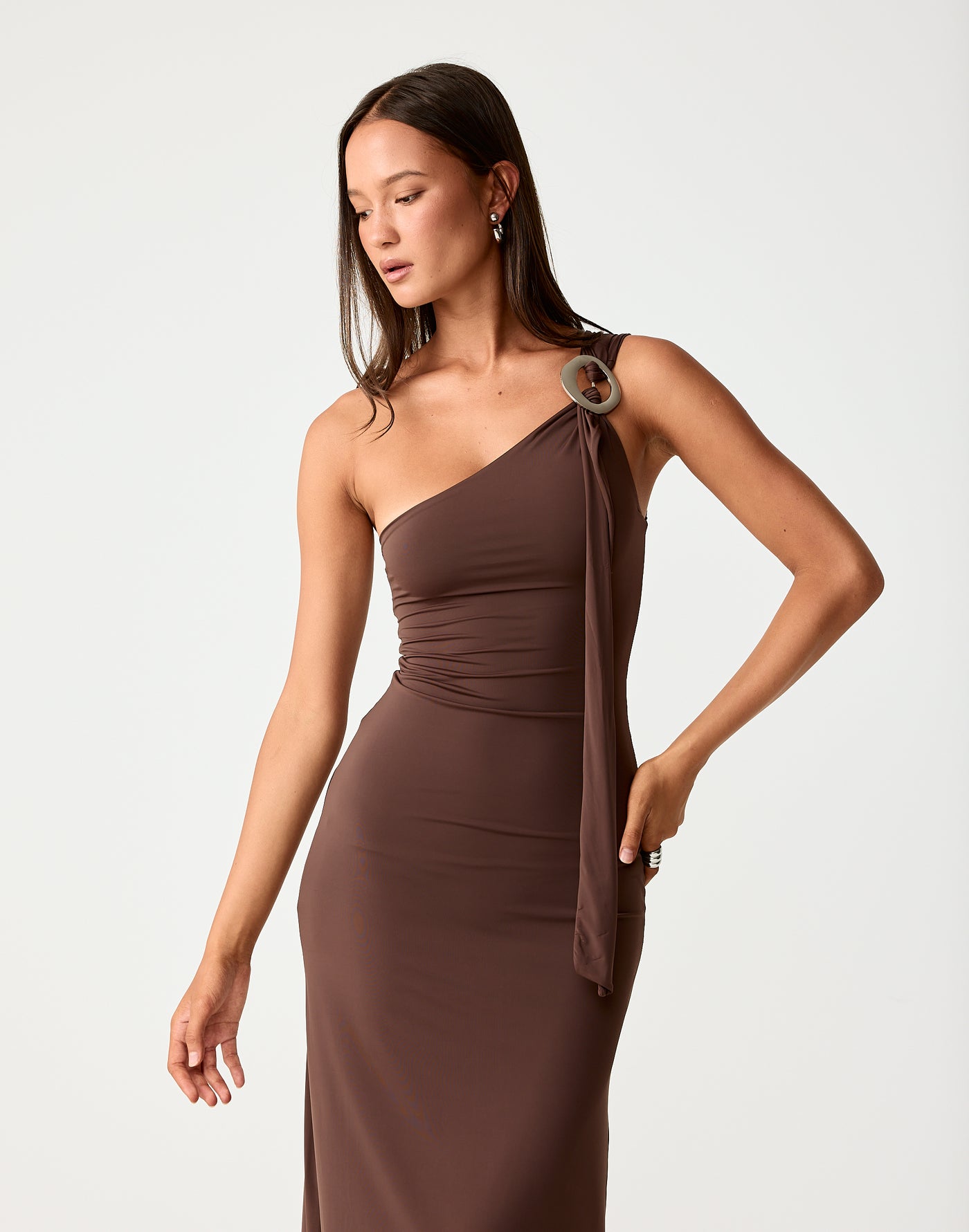  - Women's Dress - Charcoal Clothing