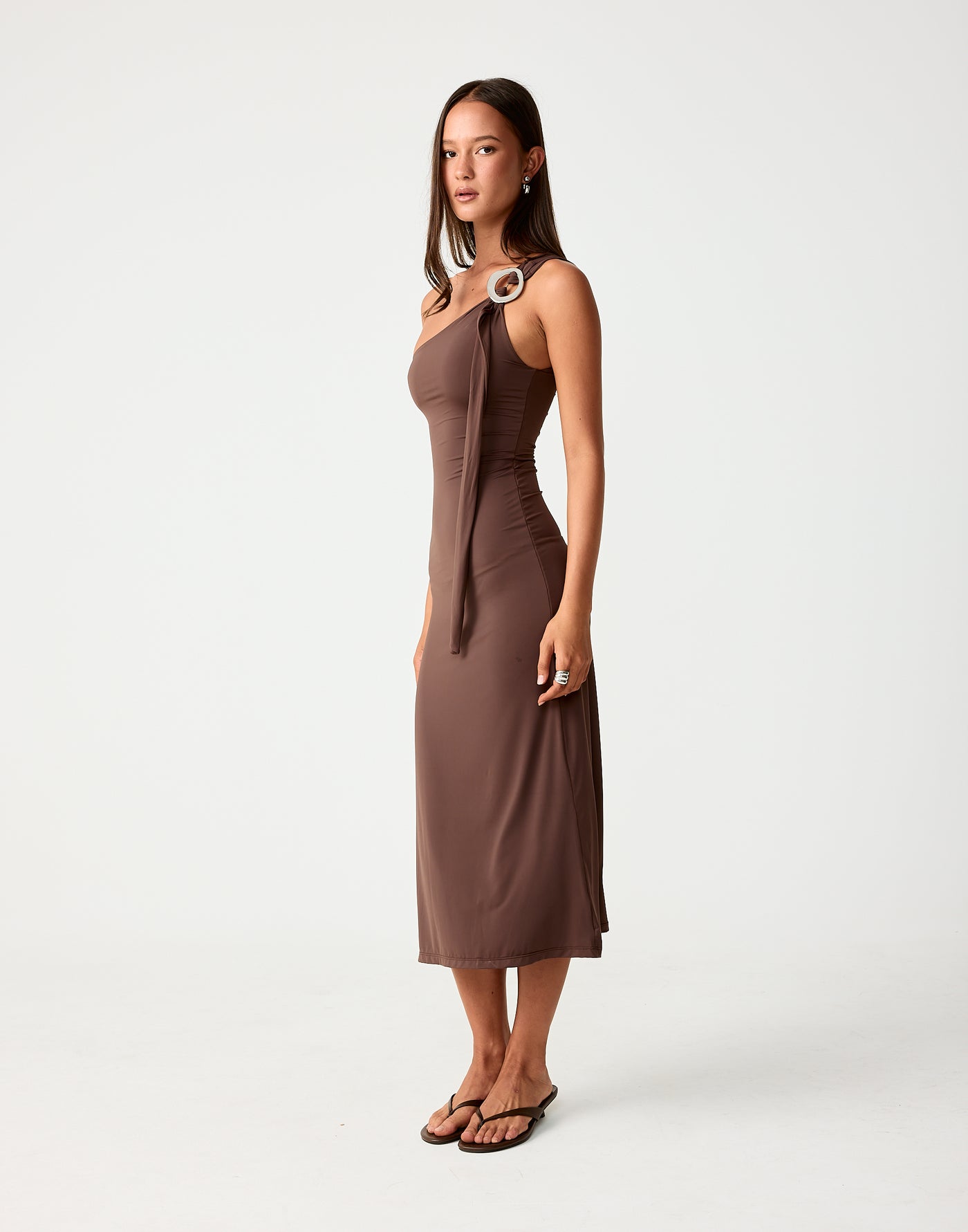  - Women's Dress - Charcoal Clothing