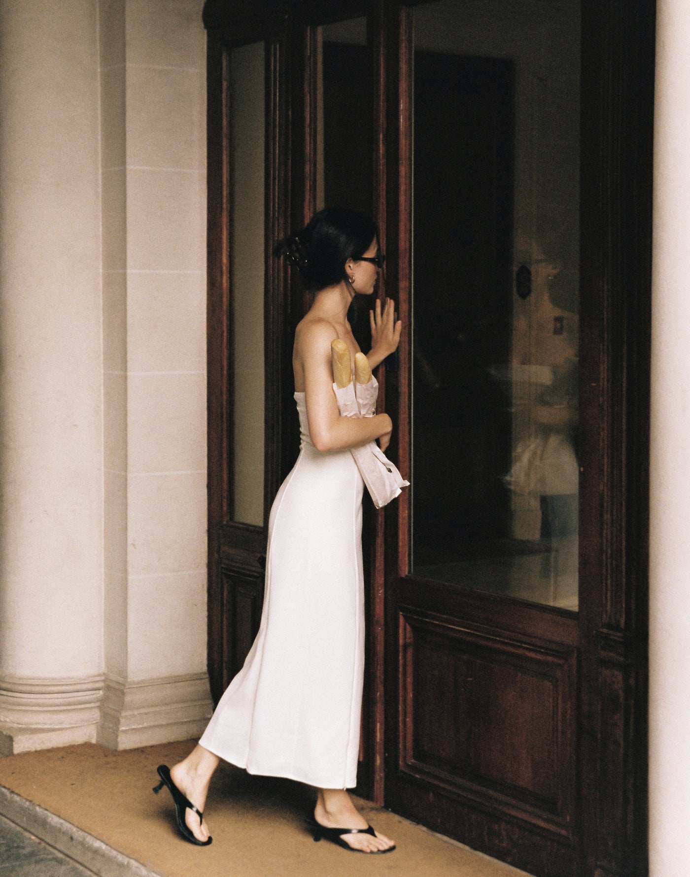  - Women's Dress - Charcoal Clothing