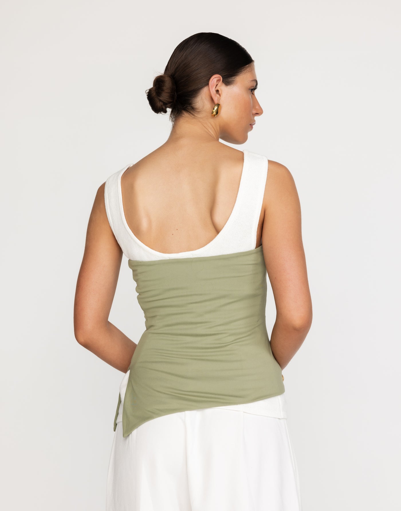 Monique Strapless Top (Pistachio) | CHARCOAL Exclusive - Women's Top - Charcoal Clothing