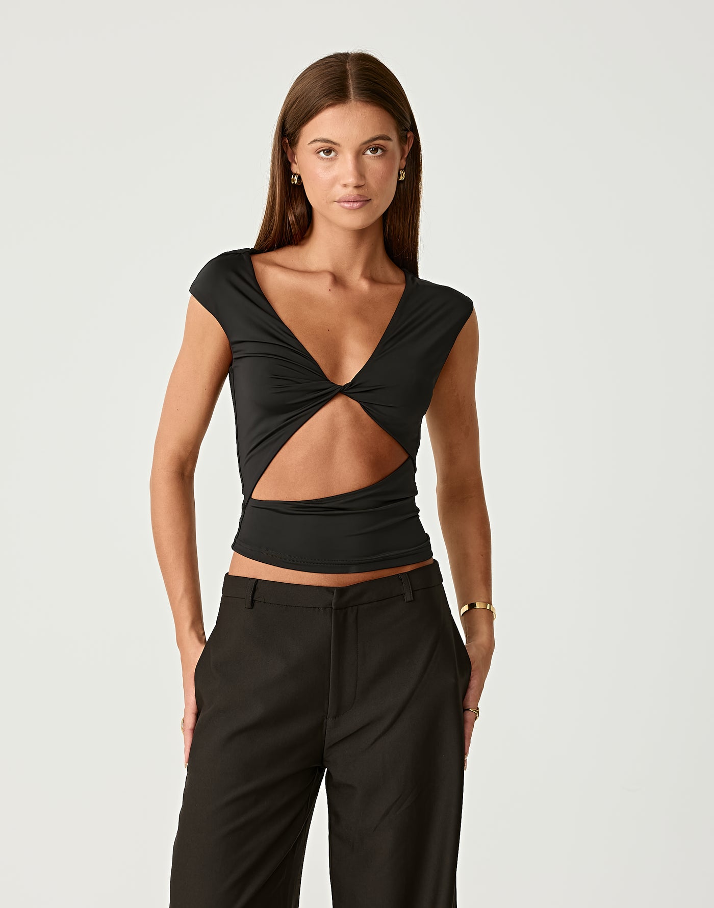  - Women's Top - Charcoal Clothing