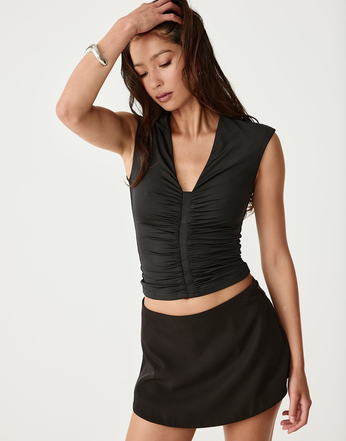  - Women's Top - Charcoal Clothing
