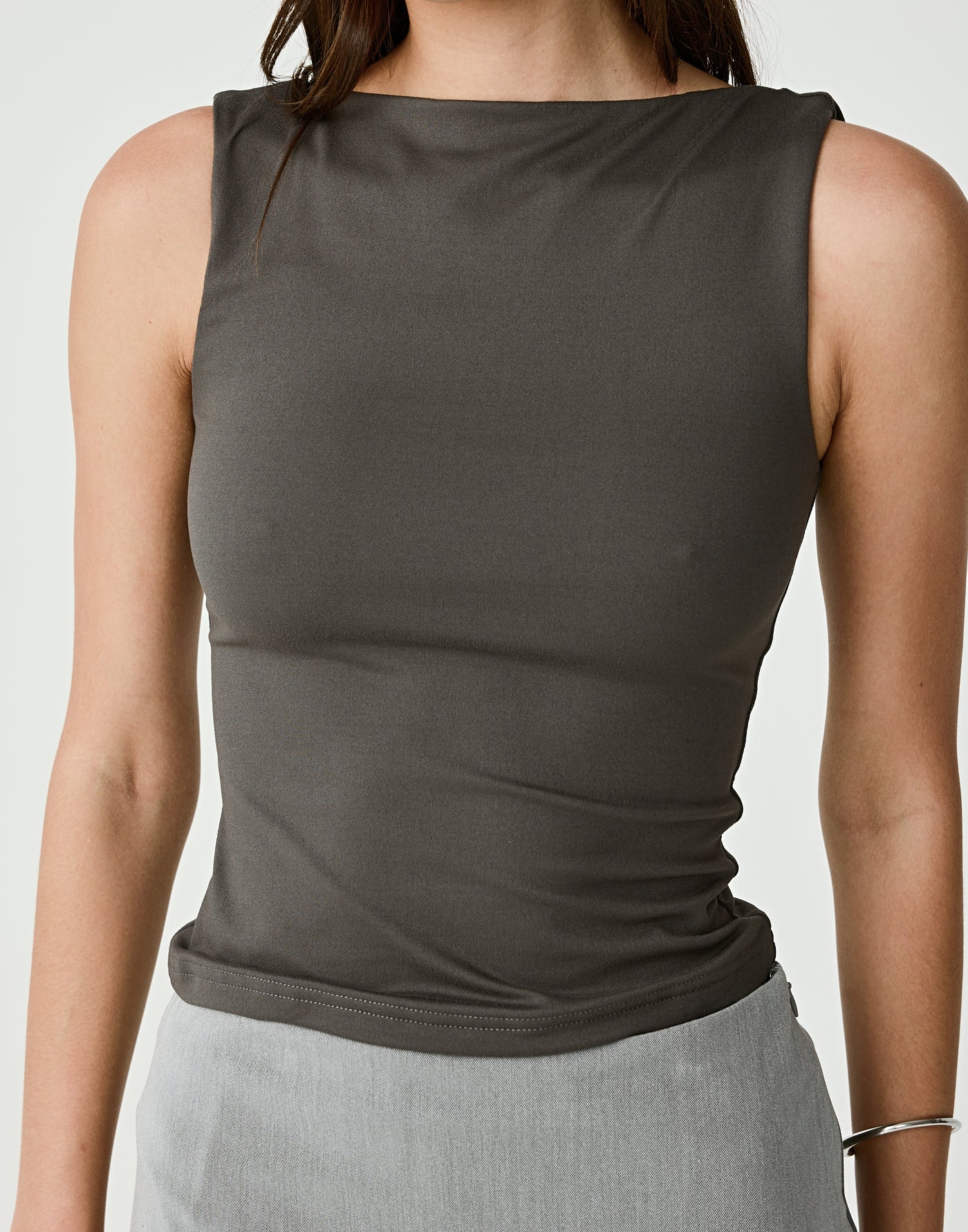 - Women's Top - Charcoal Clothing