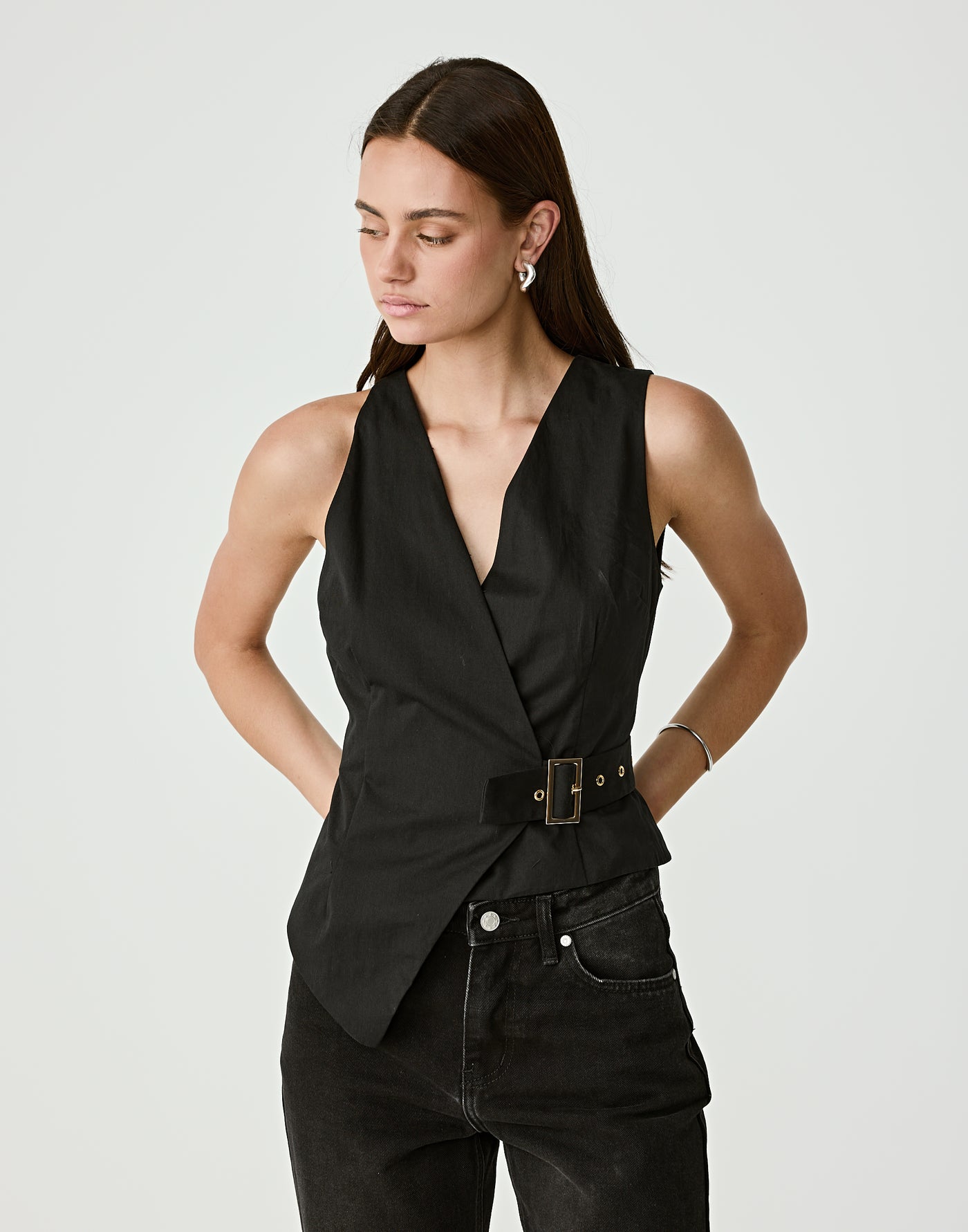  - Women's Top - Charcoal Clothing