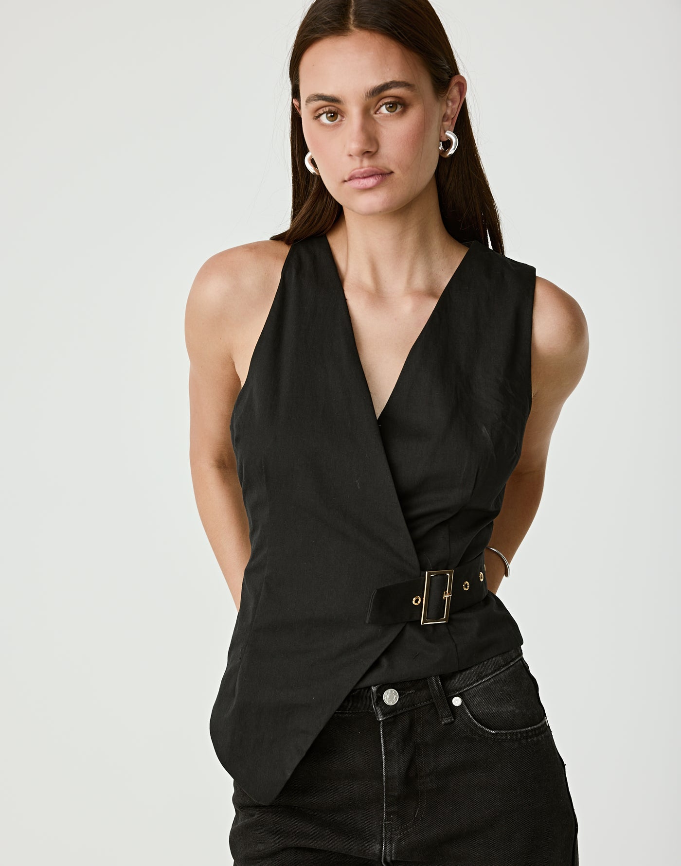  - Women's Top - Charcoal Clothing