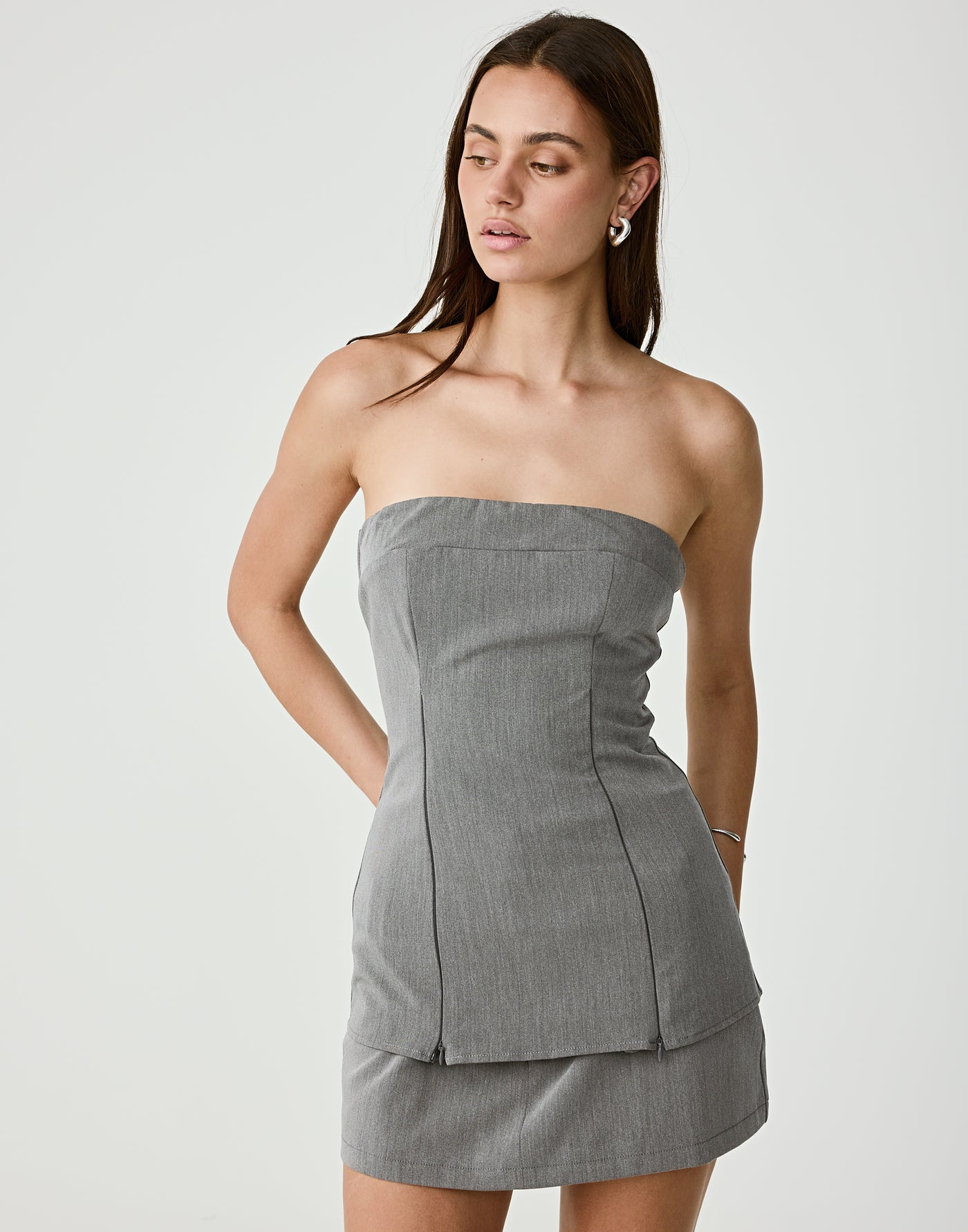  - Women's Top - Charcoal Clothing