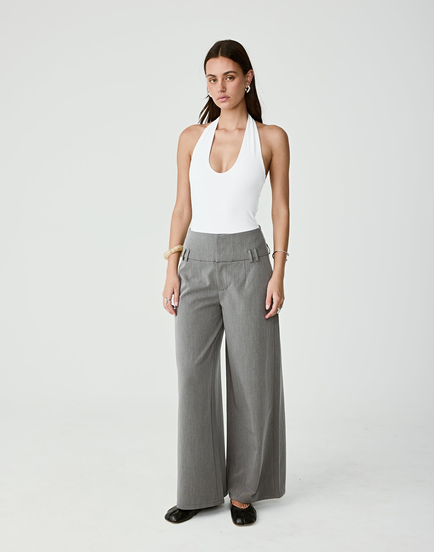  - Women's Pants - Charcoal Clothing