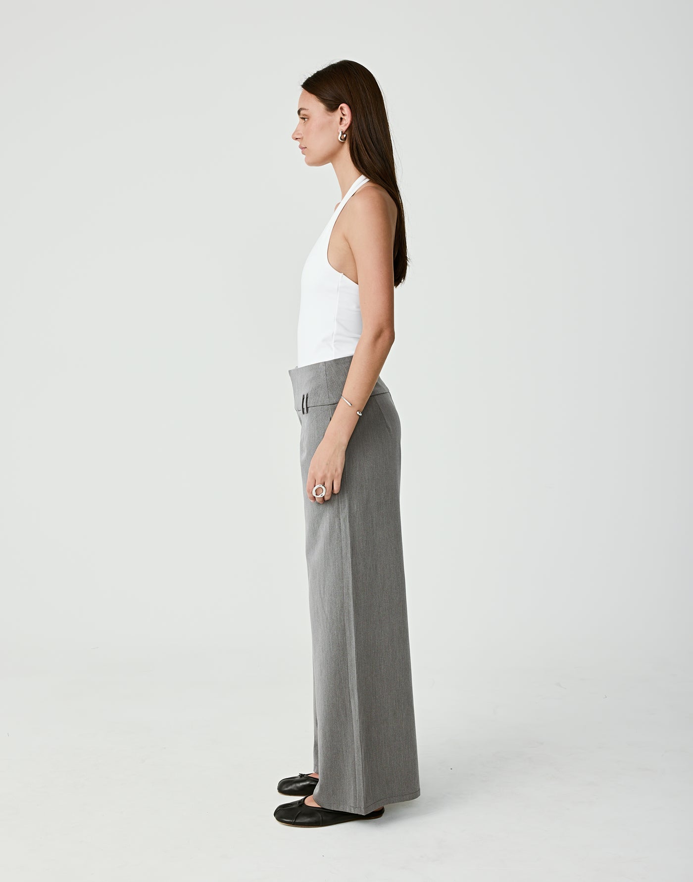  - Women's Pants - Charcoal Clothing