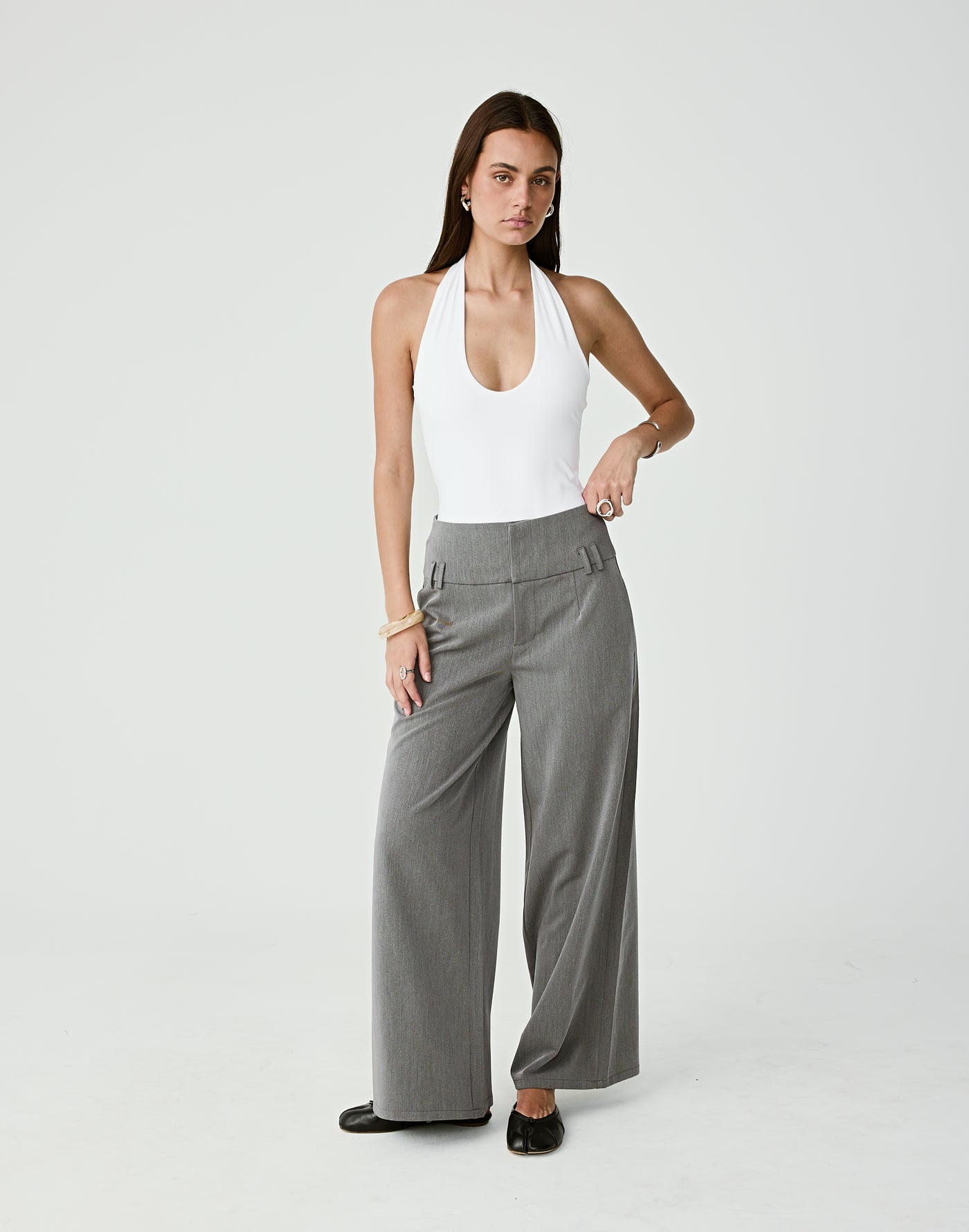  - Women's Pants - Charcoal Clothing