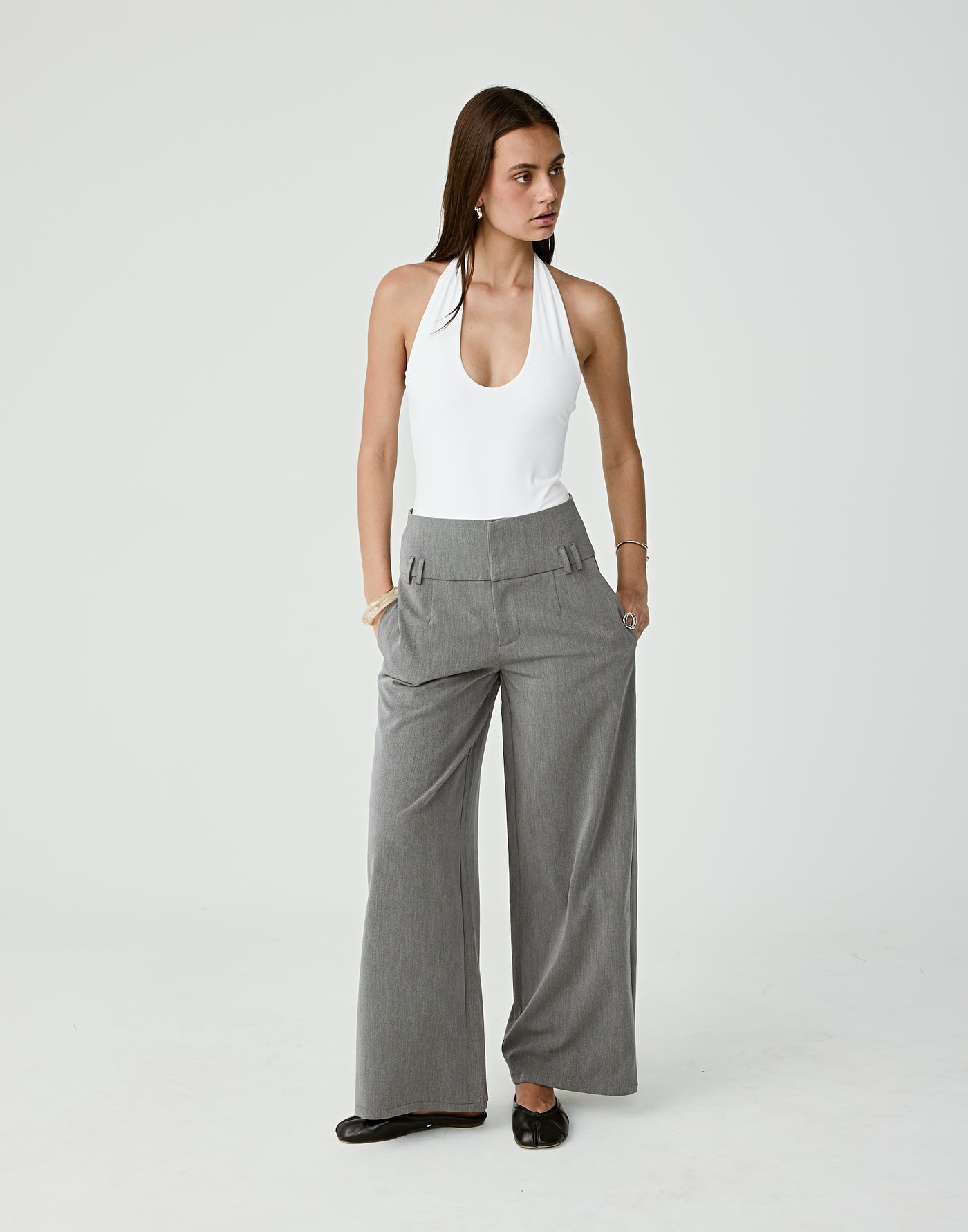  - Women's Pants - Charcoal Clothing