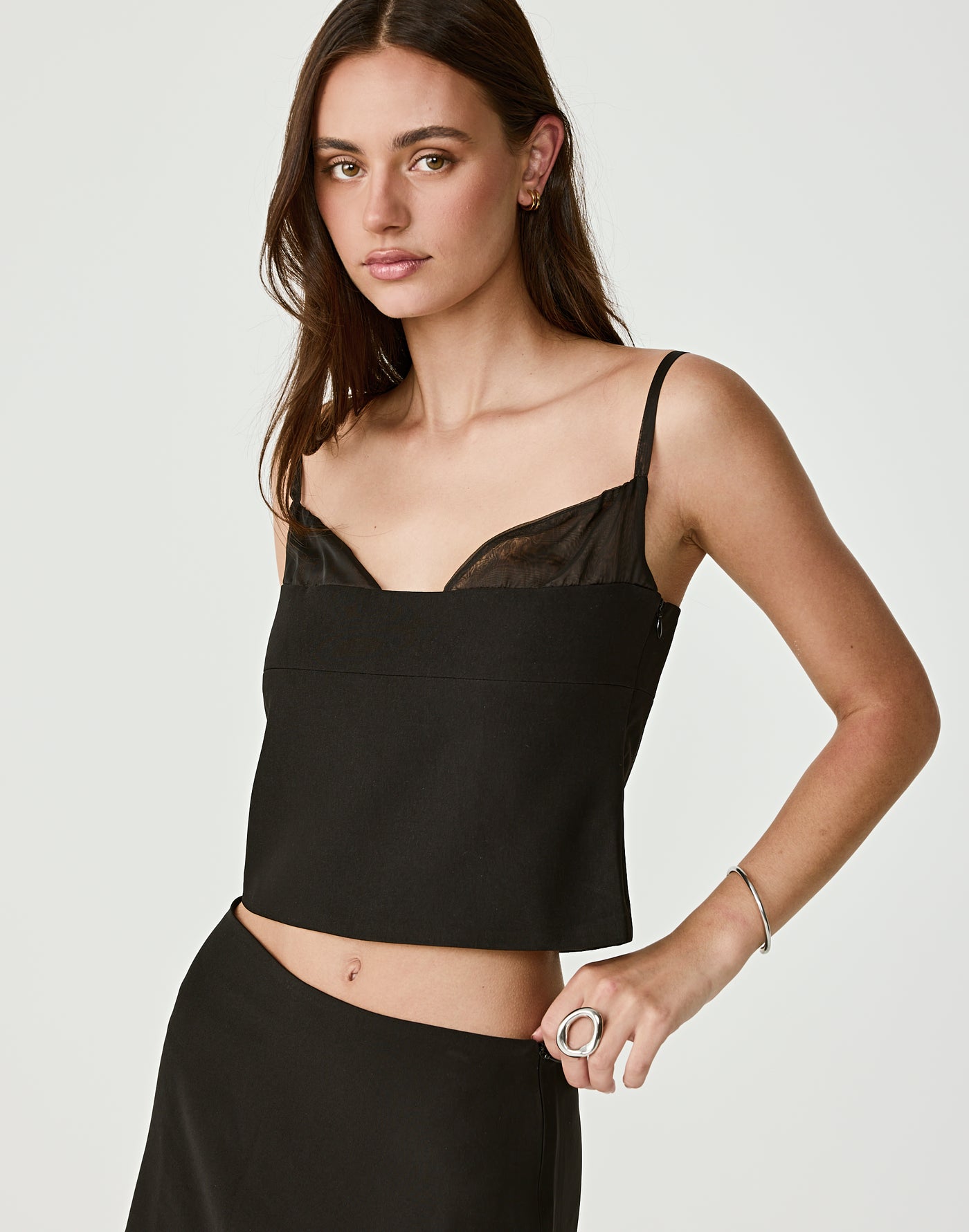  - Women's Top - Charcoal Clothing