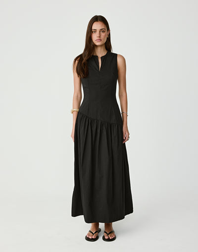  - Women's Dress - Charcoal Clothing