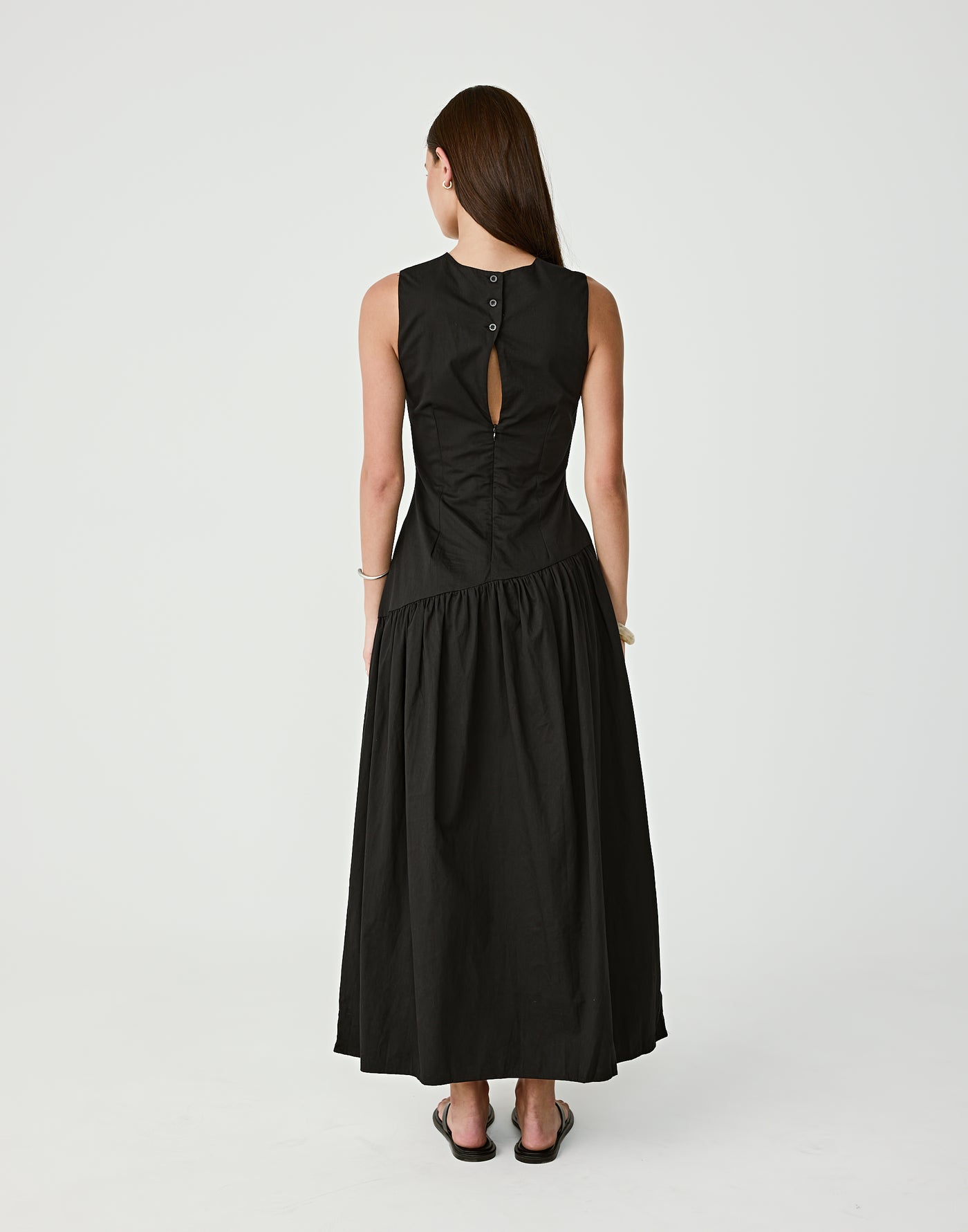  - Women's Dress - Charcoal Clothing