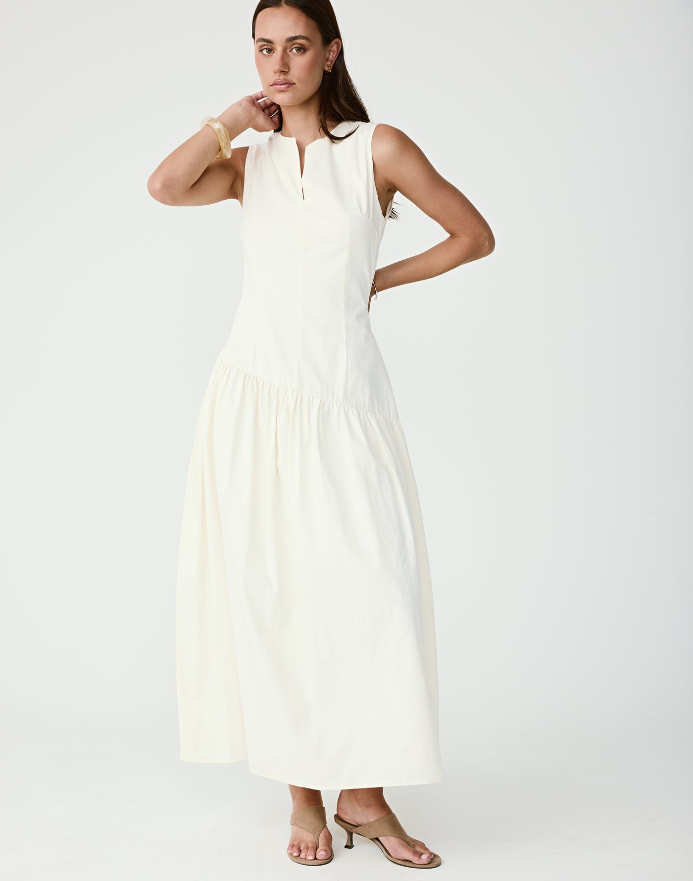  - Women's Dress - Charcoal Clothing