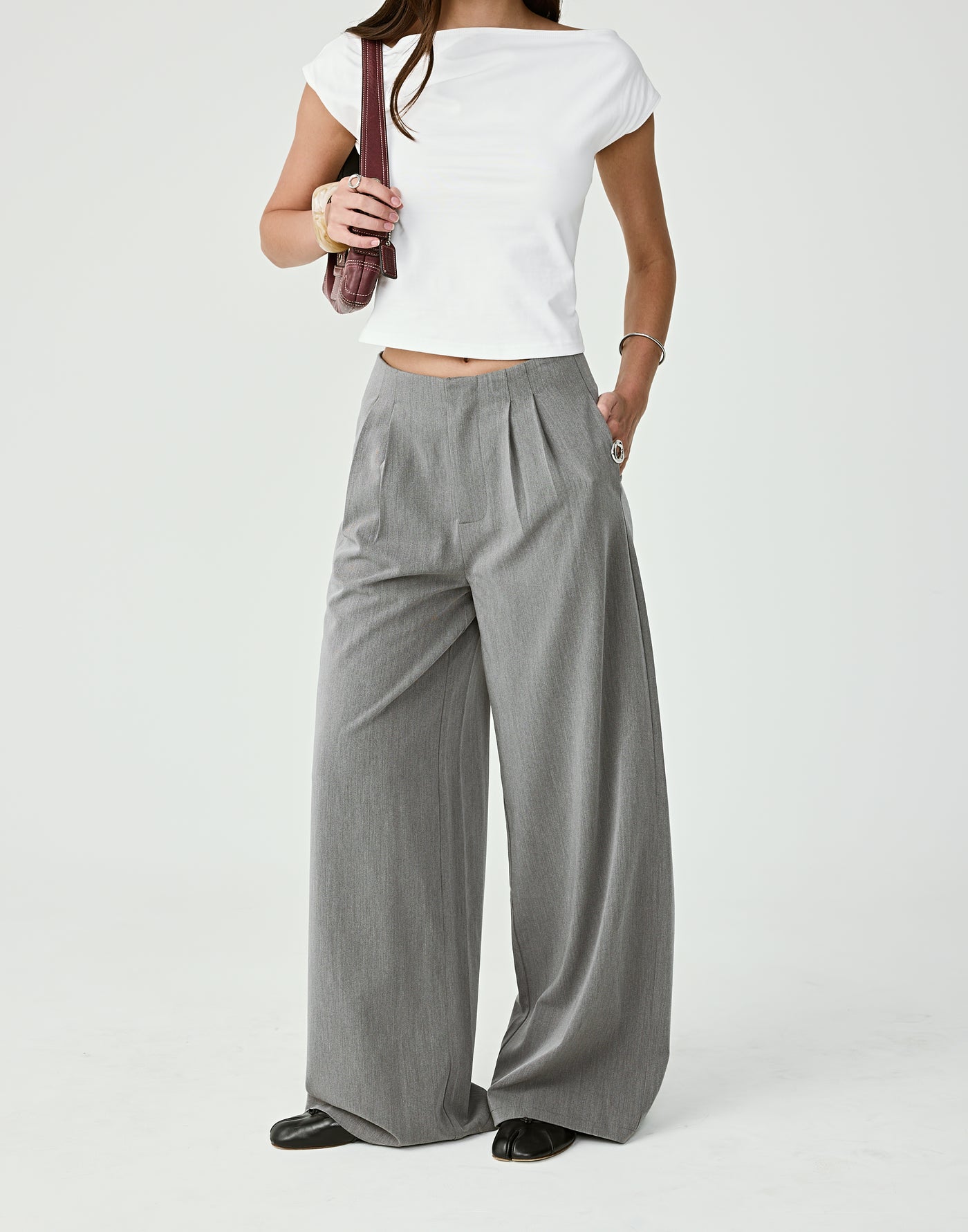  - Women's Pants - Charcoal Clothing
