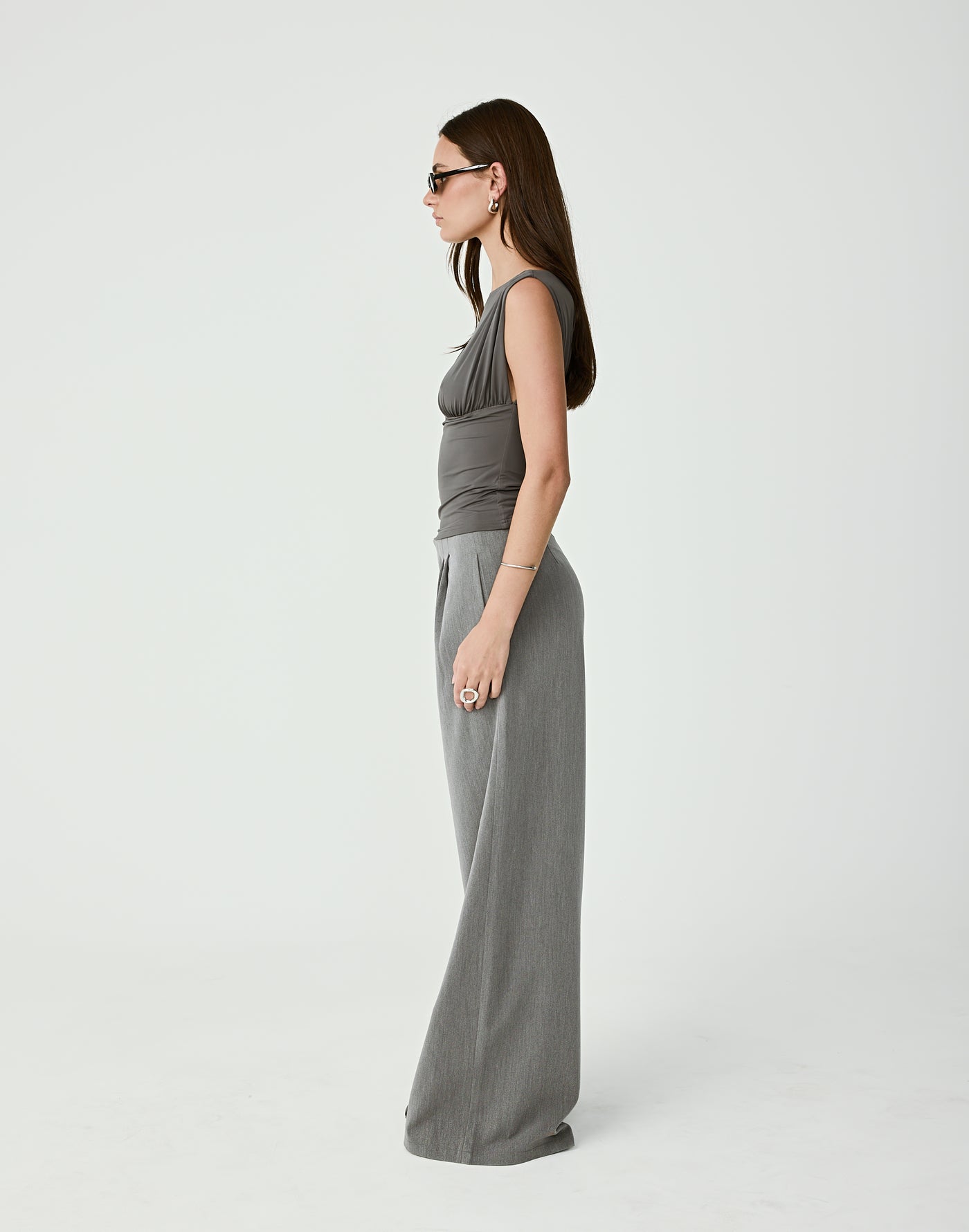  - Women's Top - Charcoal Clothing