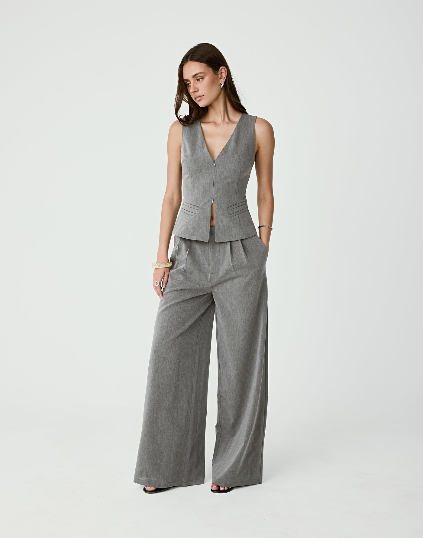  - Women's Top - Charcoal Clothing