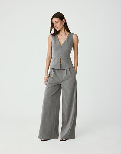  - Women's Top - Charcoal Clothing