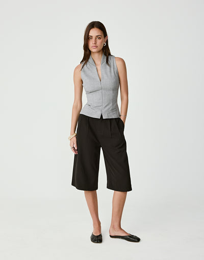  - Women's Top - Charcoal Clothing