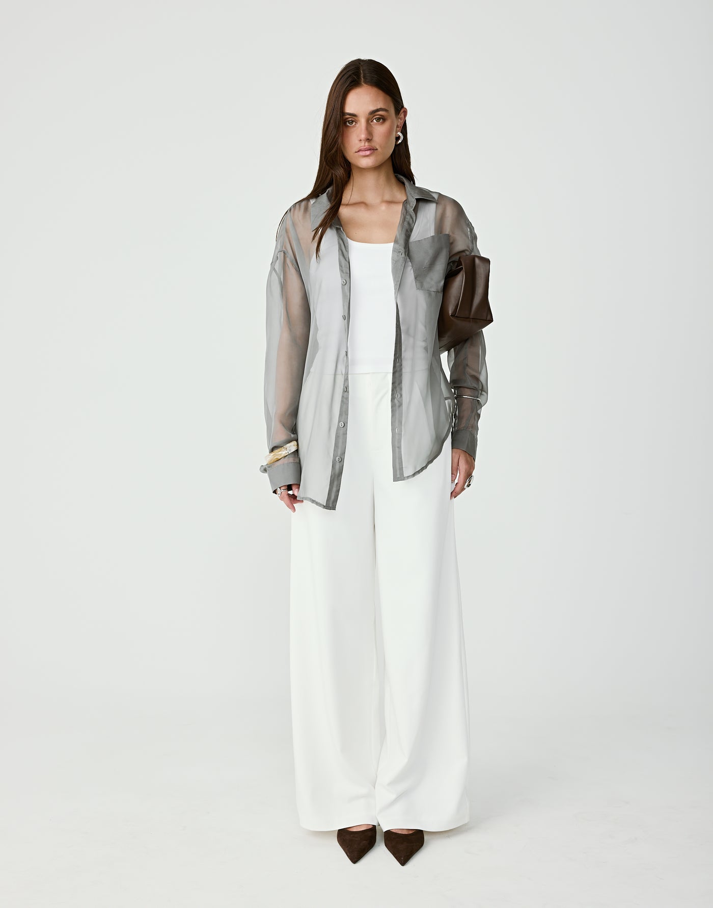  - Women's Top - Charcoal Clothing