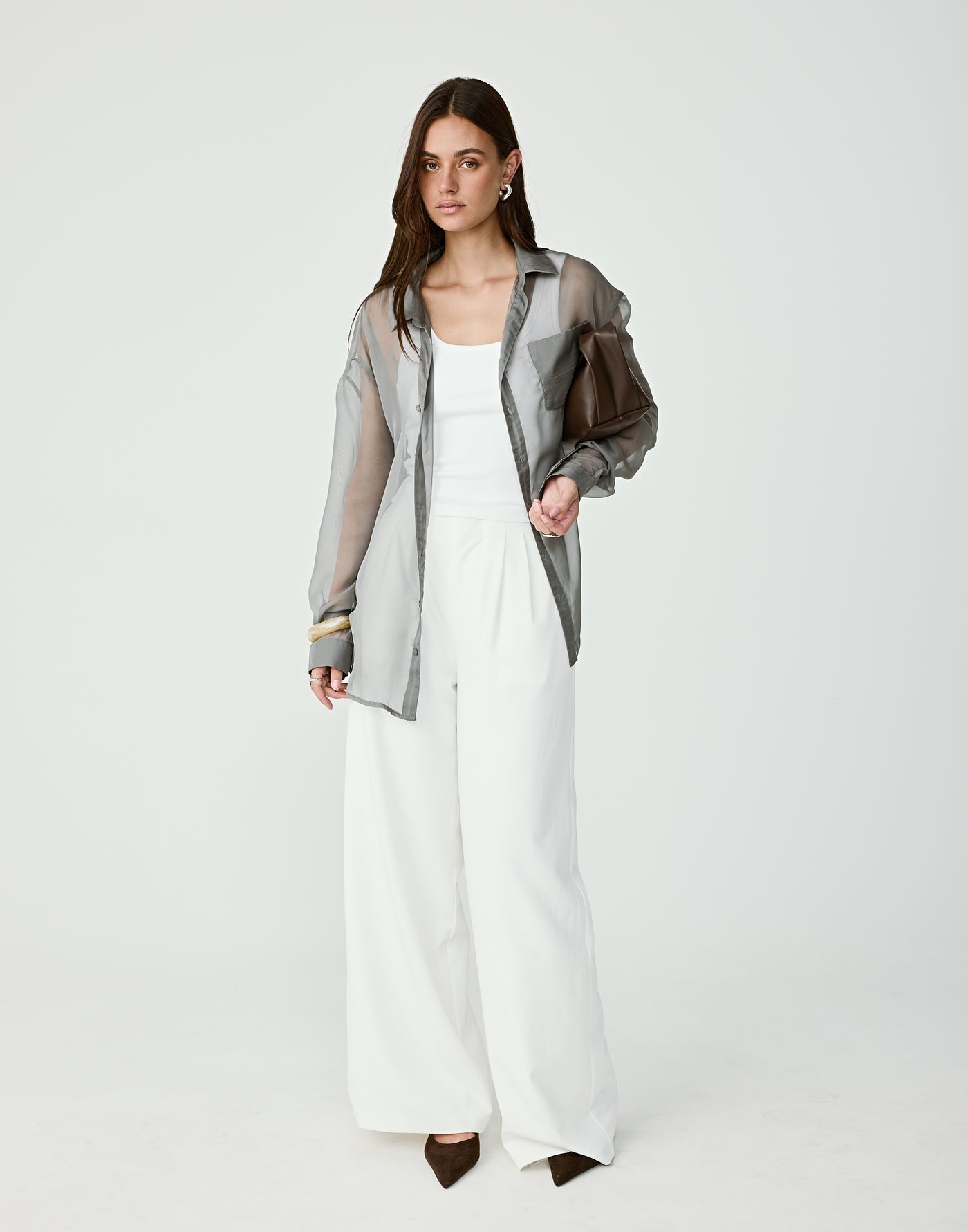  - Women's Top - Charcoal Clothing