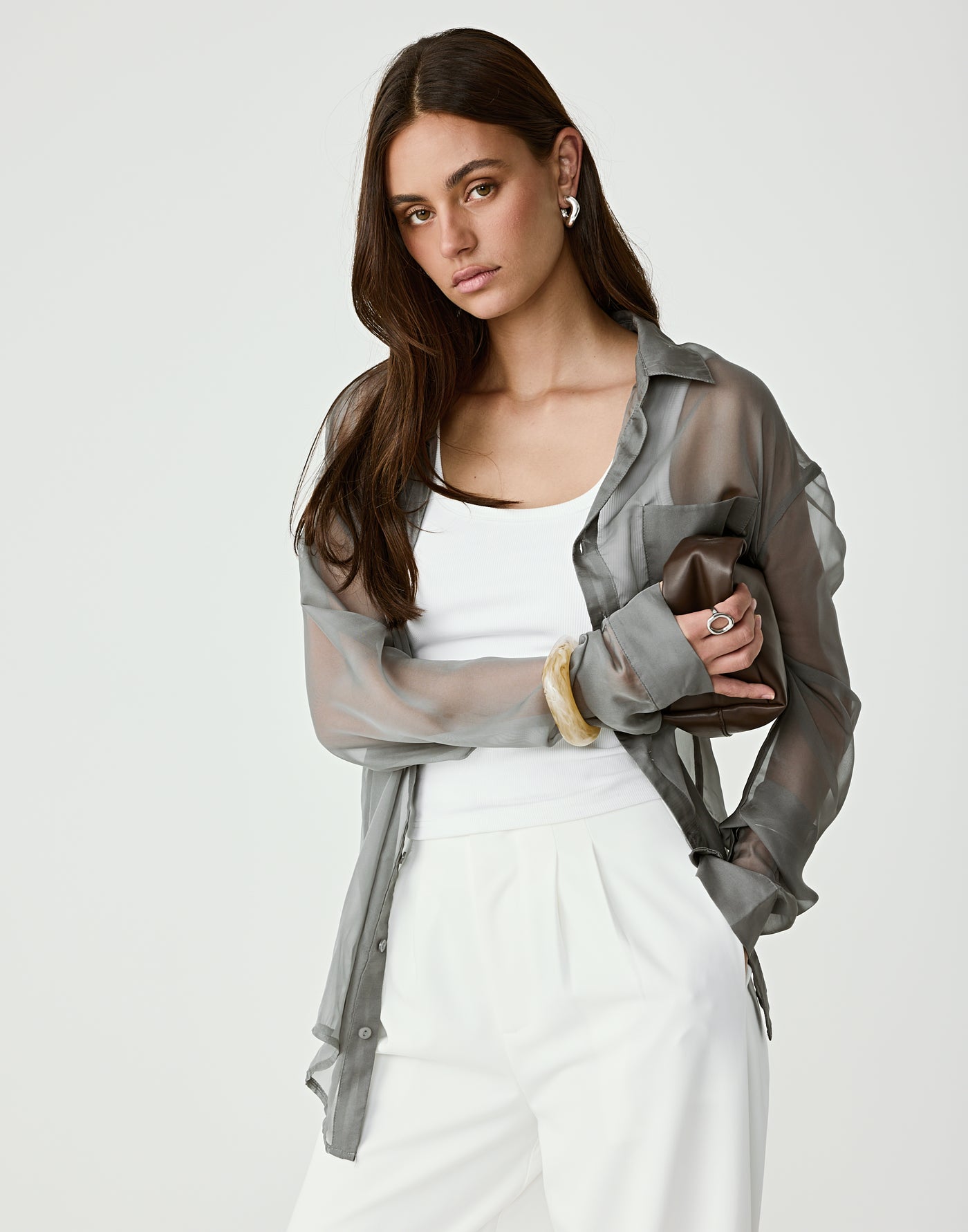  - Women's Top - Charcoal Clothing