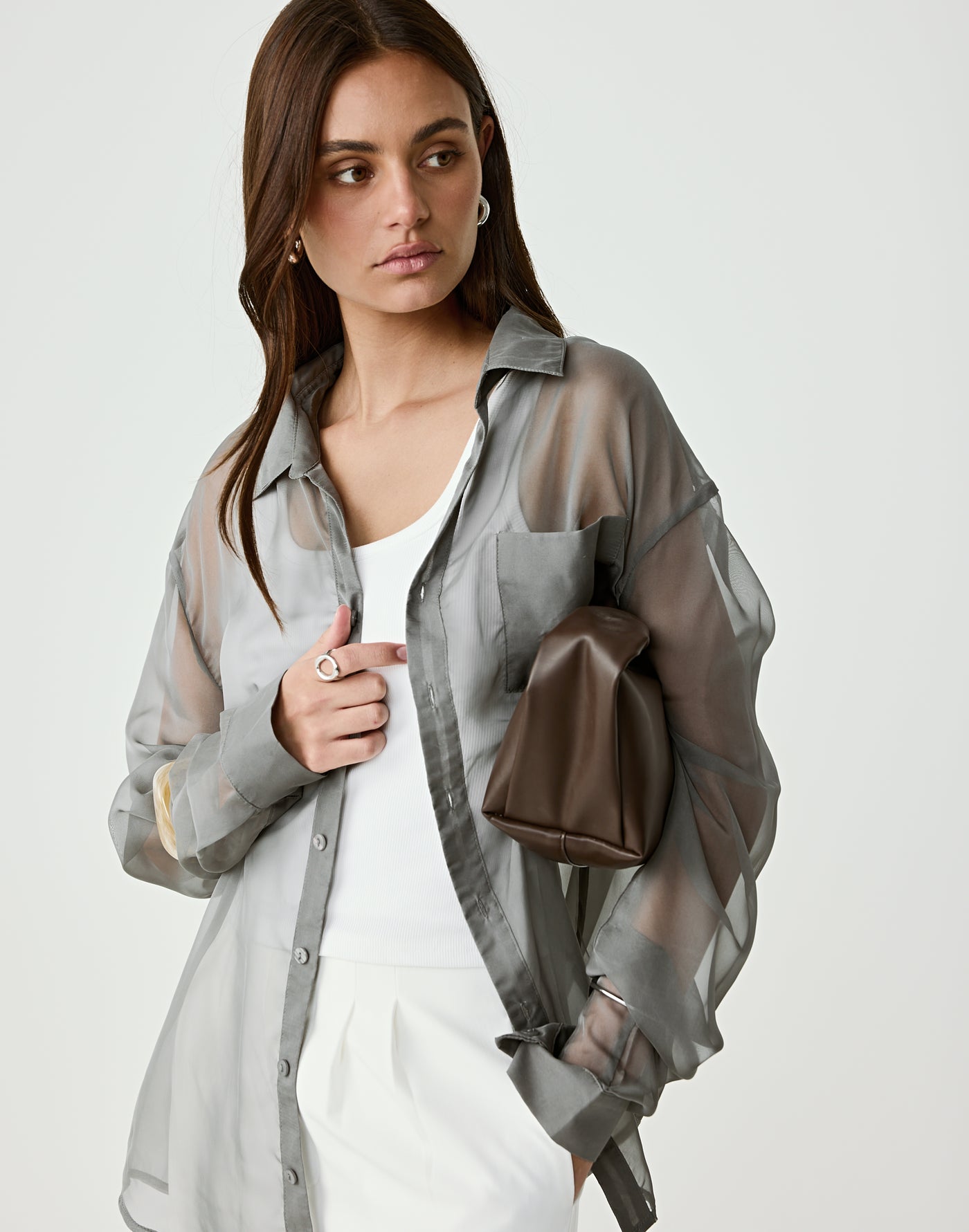  - Women's Top - Charcoal Clothing