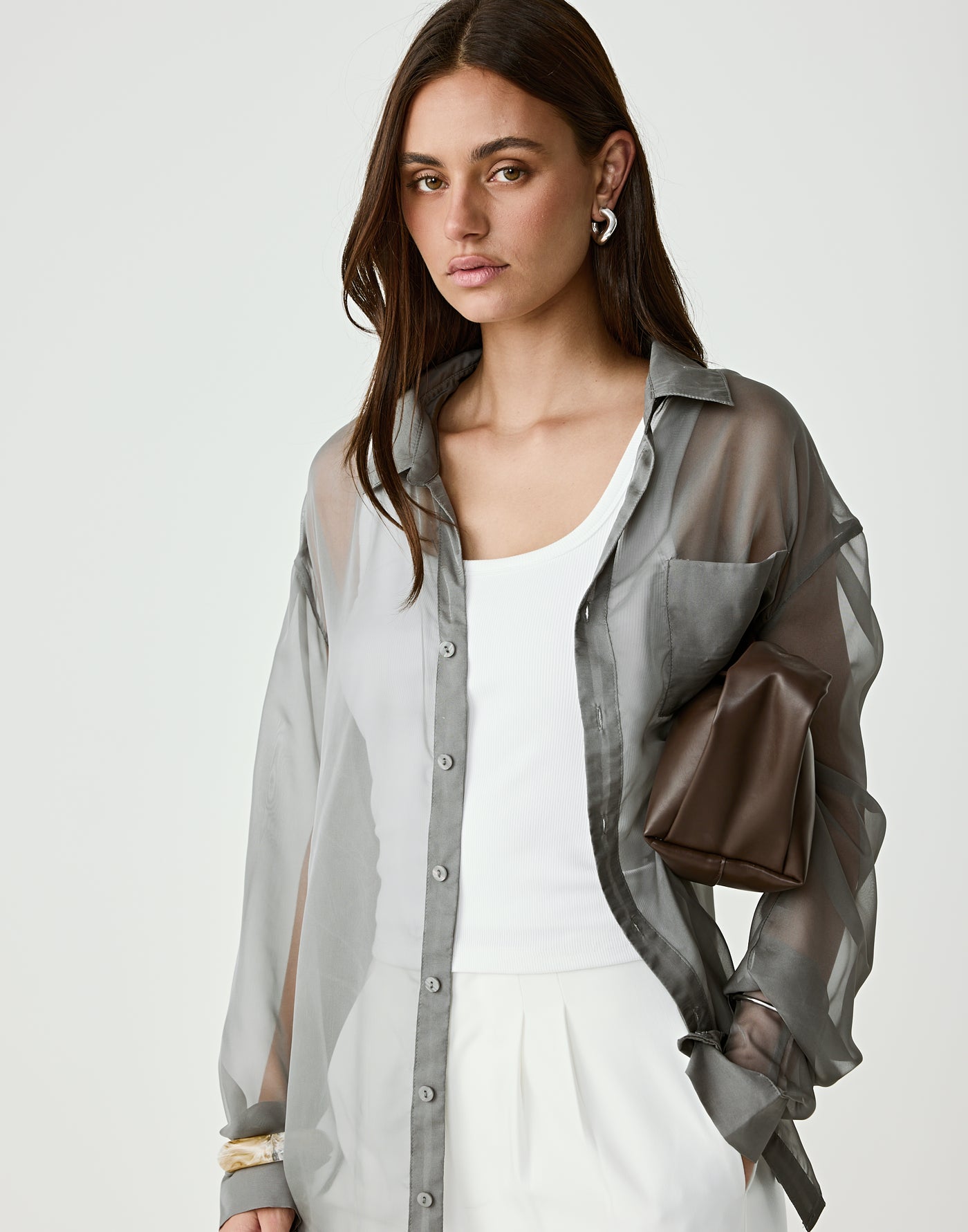  - Women's Top - Charcoal Clothing