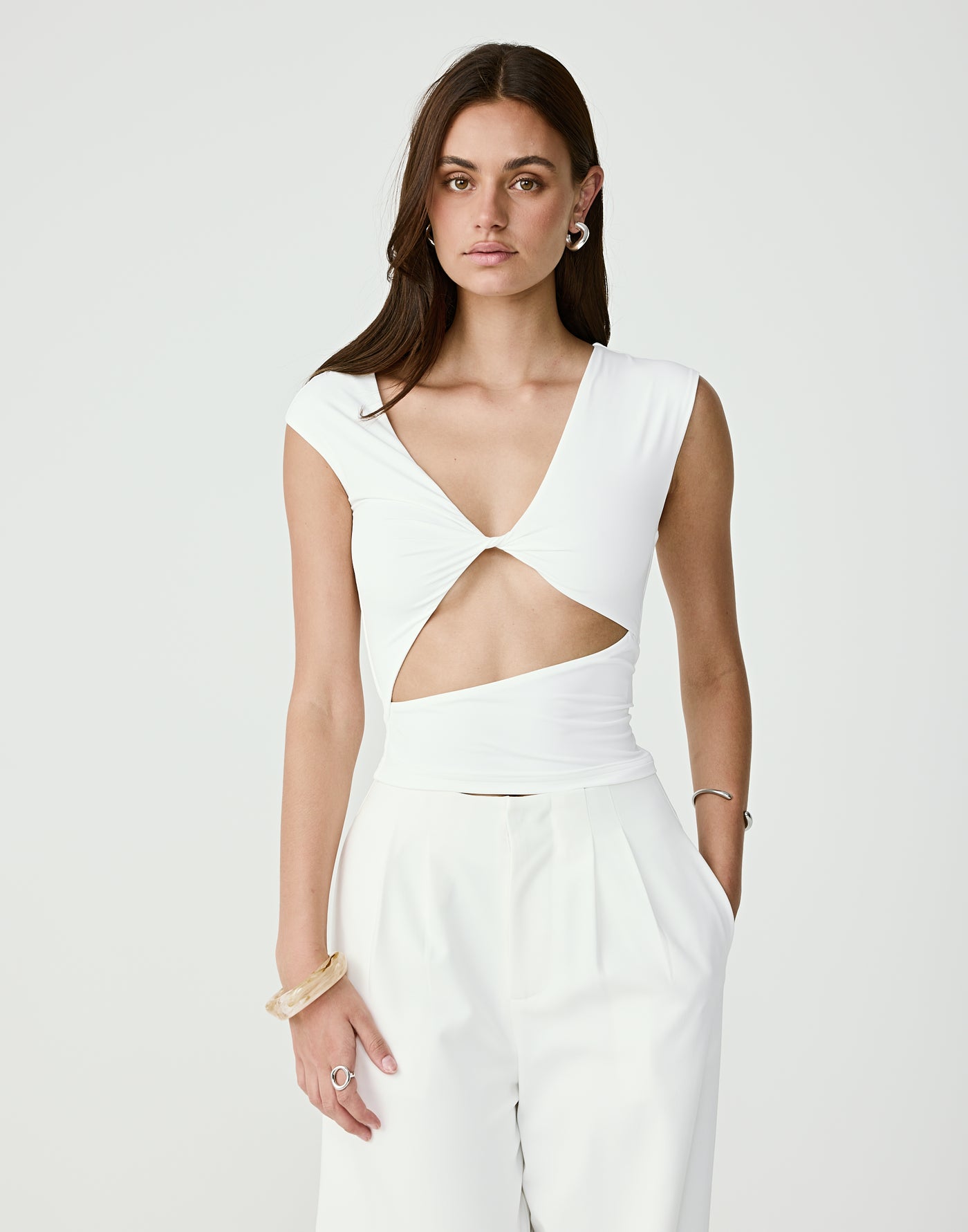  - Women's Top - Charcoal Clothing