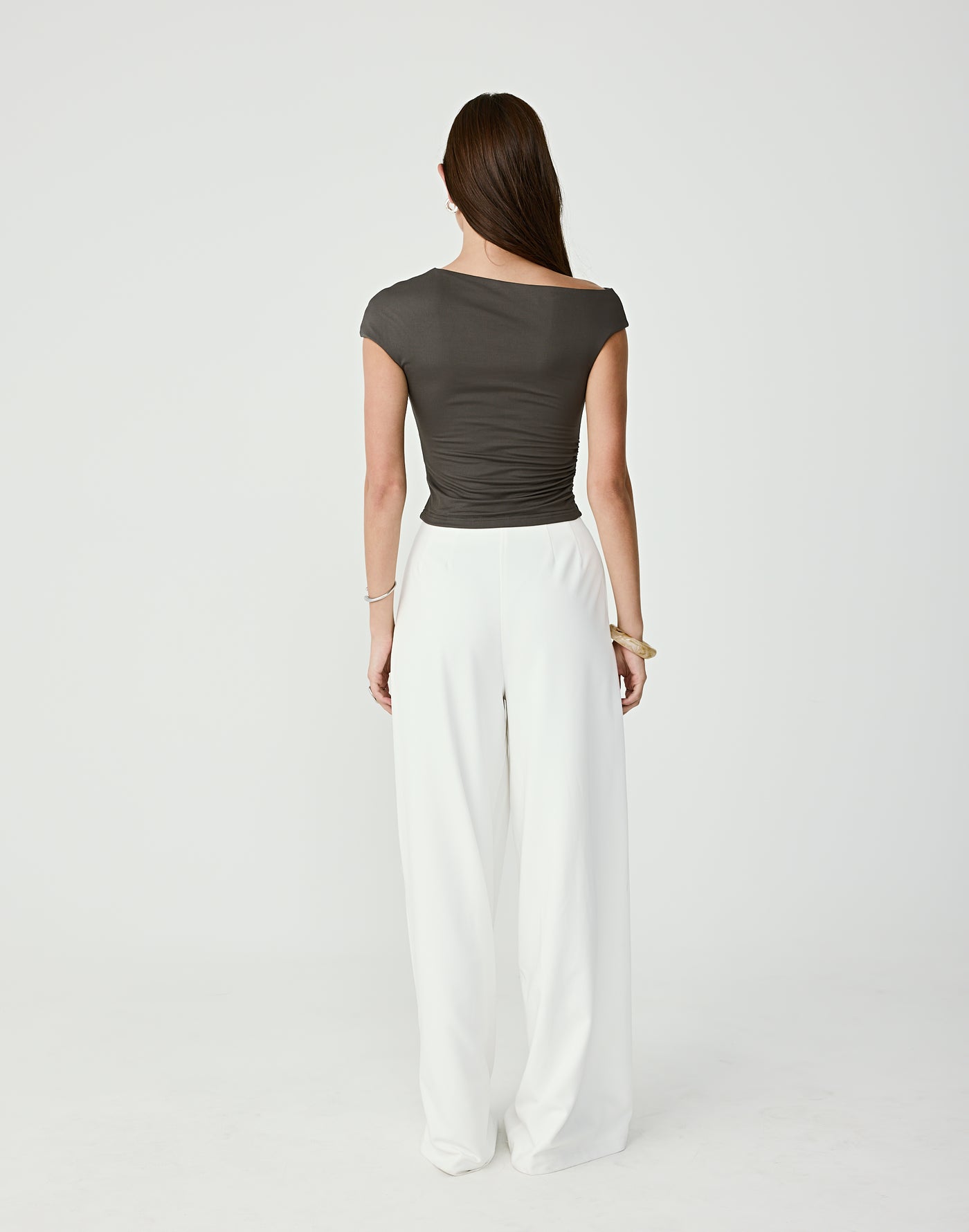  - Women's Top - Charcoal Clothing